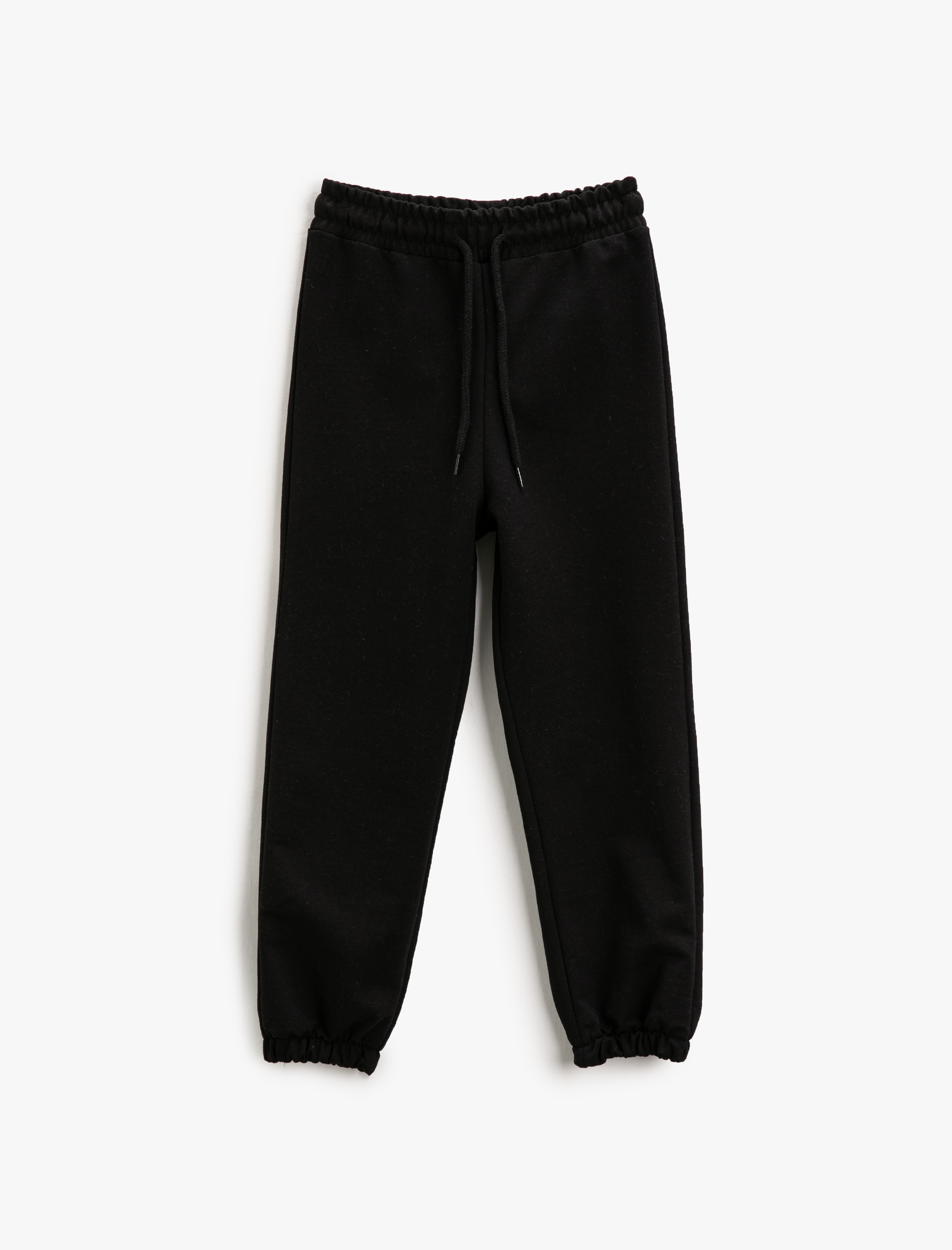  Kız Çocuk Basic Jogger Eşofman Altı Beli Bağlamalı