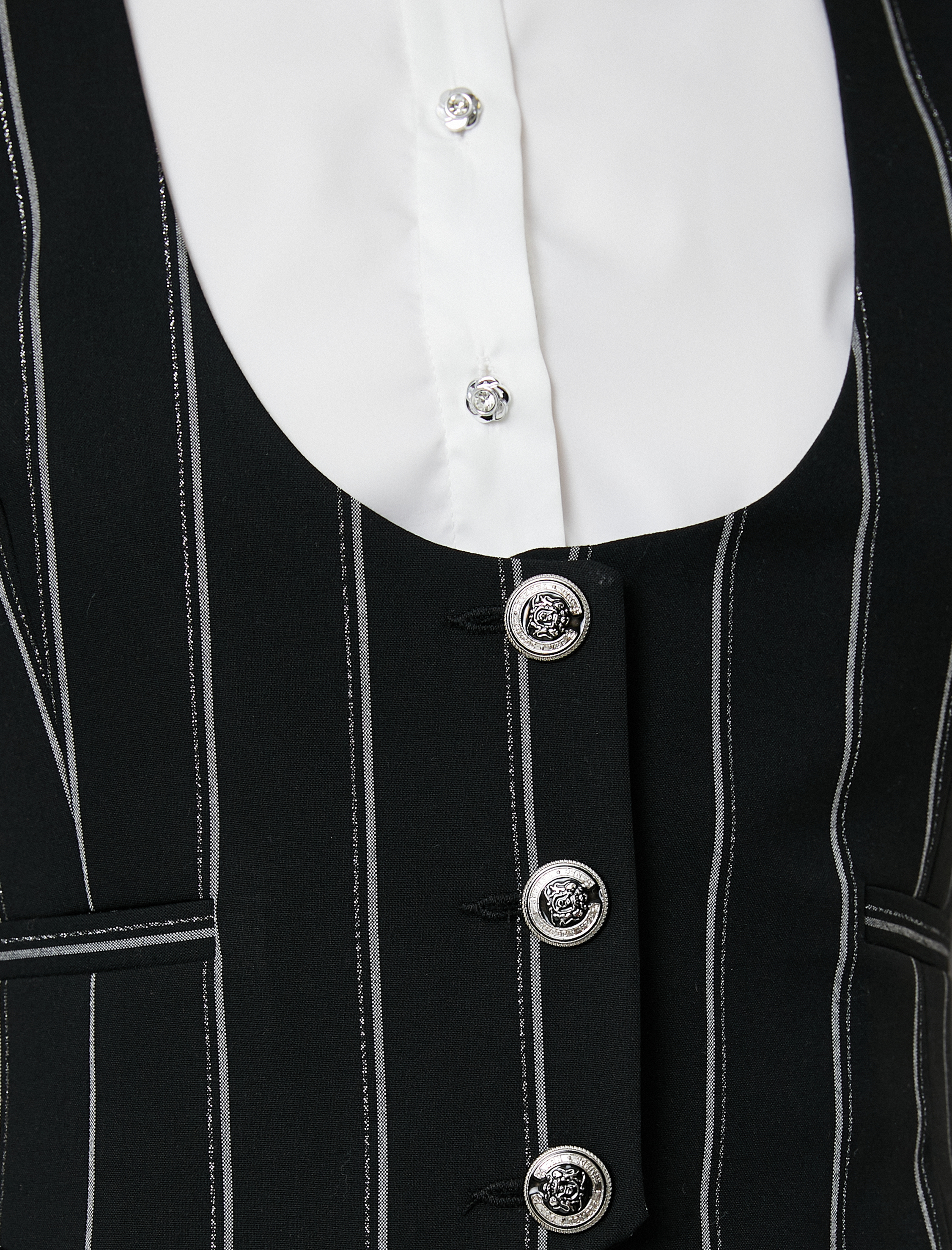   Düğmeli Cepken Yelek