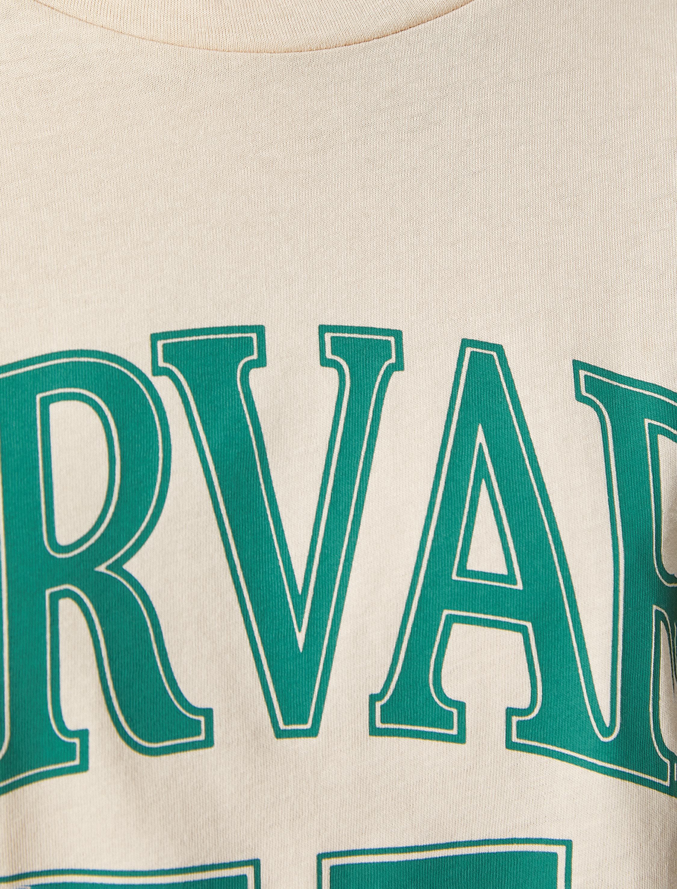   Harvard Tişört Baskılı Lisanslı Kısa Kollu Bisiklet Yaka