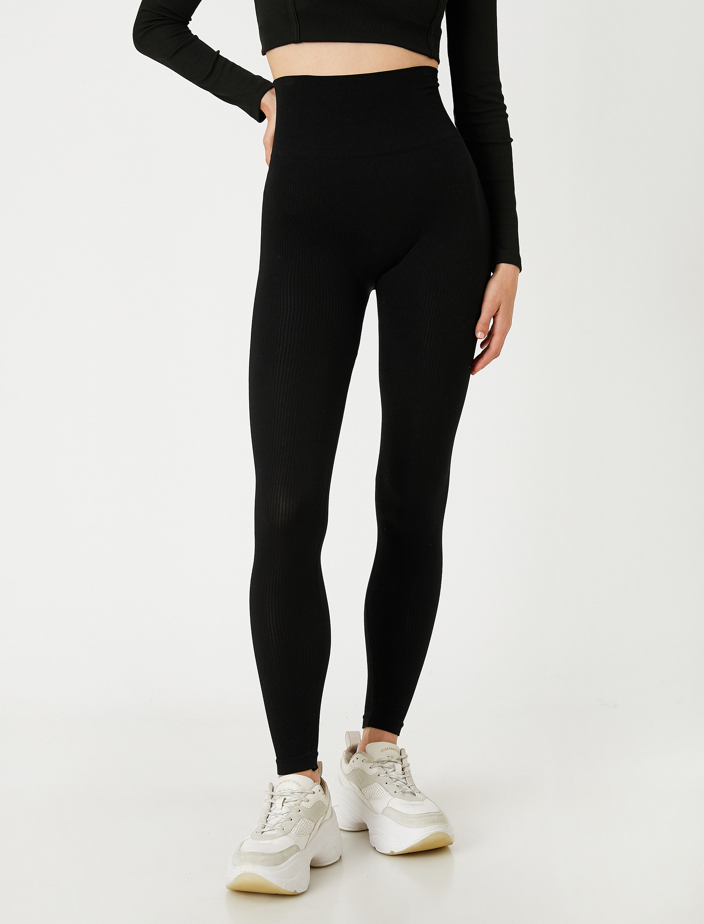   Yüksek Bel Basic Tayt