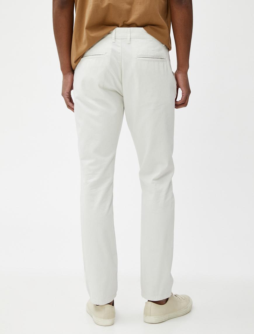   Basic Chino Pantolon Pamuklu