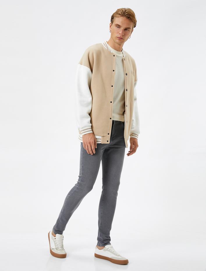  Skinny Fit Kot Pantolon - Michael Jean