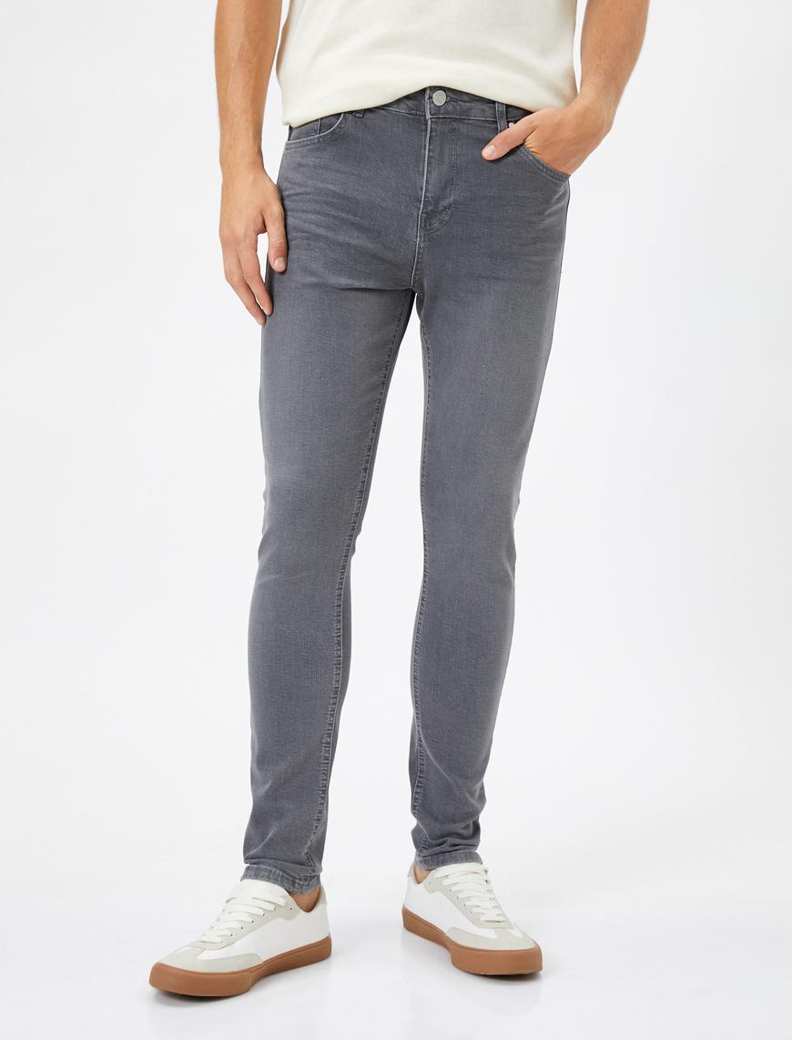   Skinny Fit Kot Pantolon - Michael Jean