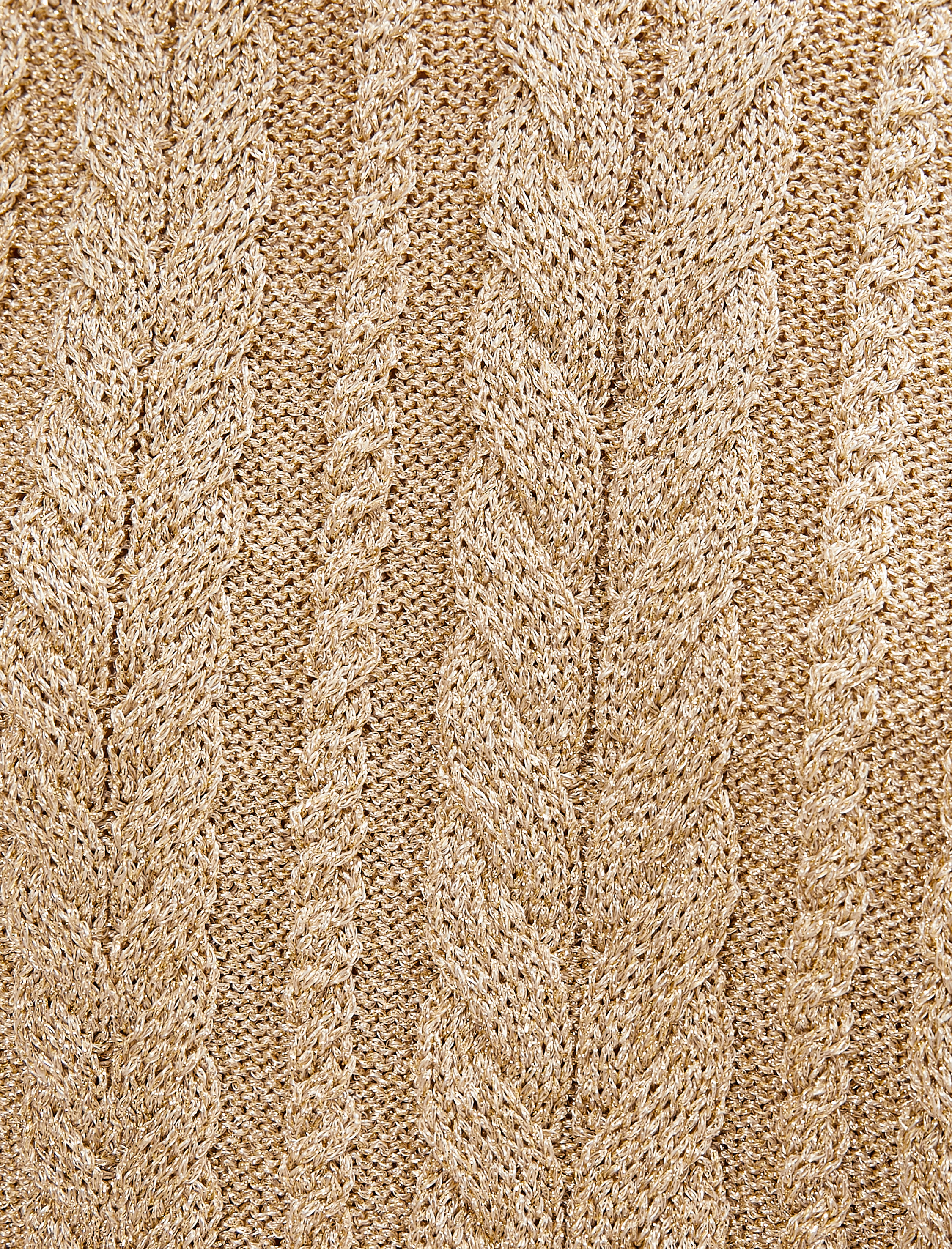   Örgü Detaylı Kazak