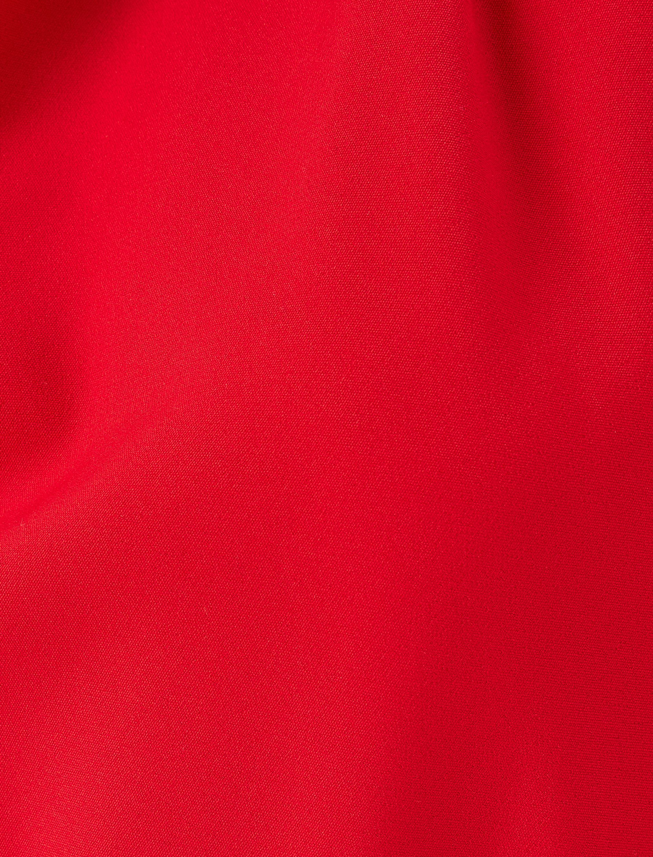   Kruvaze Mini Elbise Kolsuz Dik Yaka Drape Detaylı