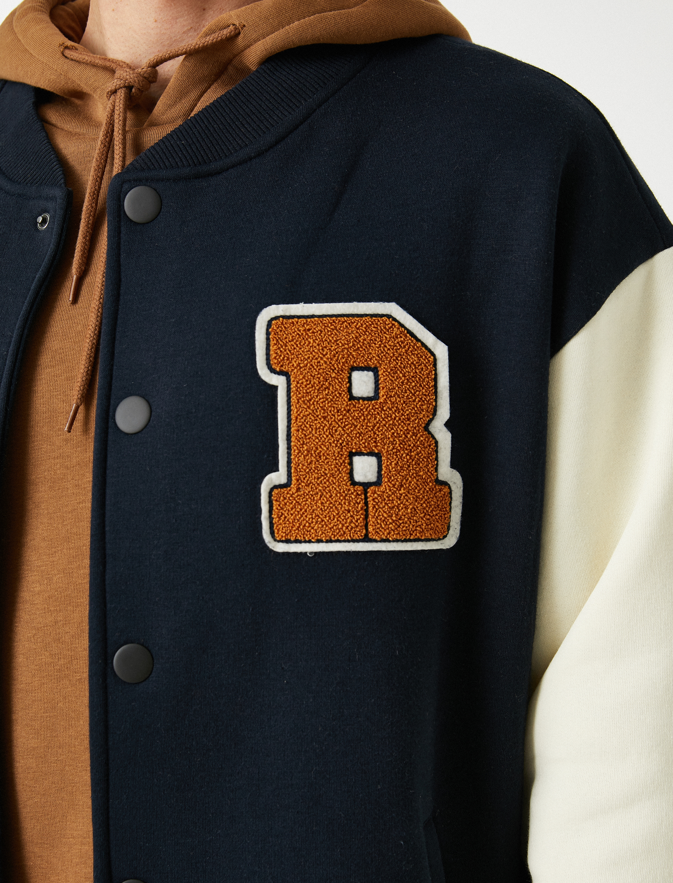 Baskılı Kolej Ceket