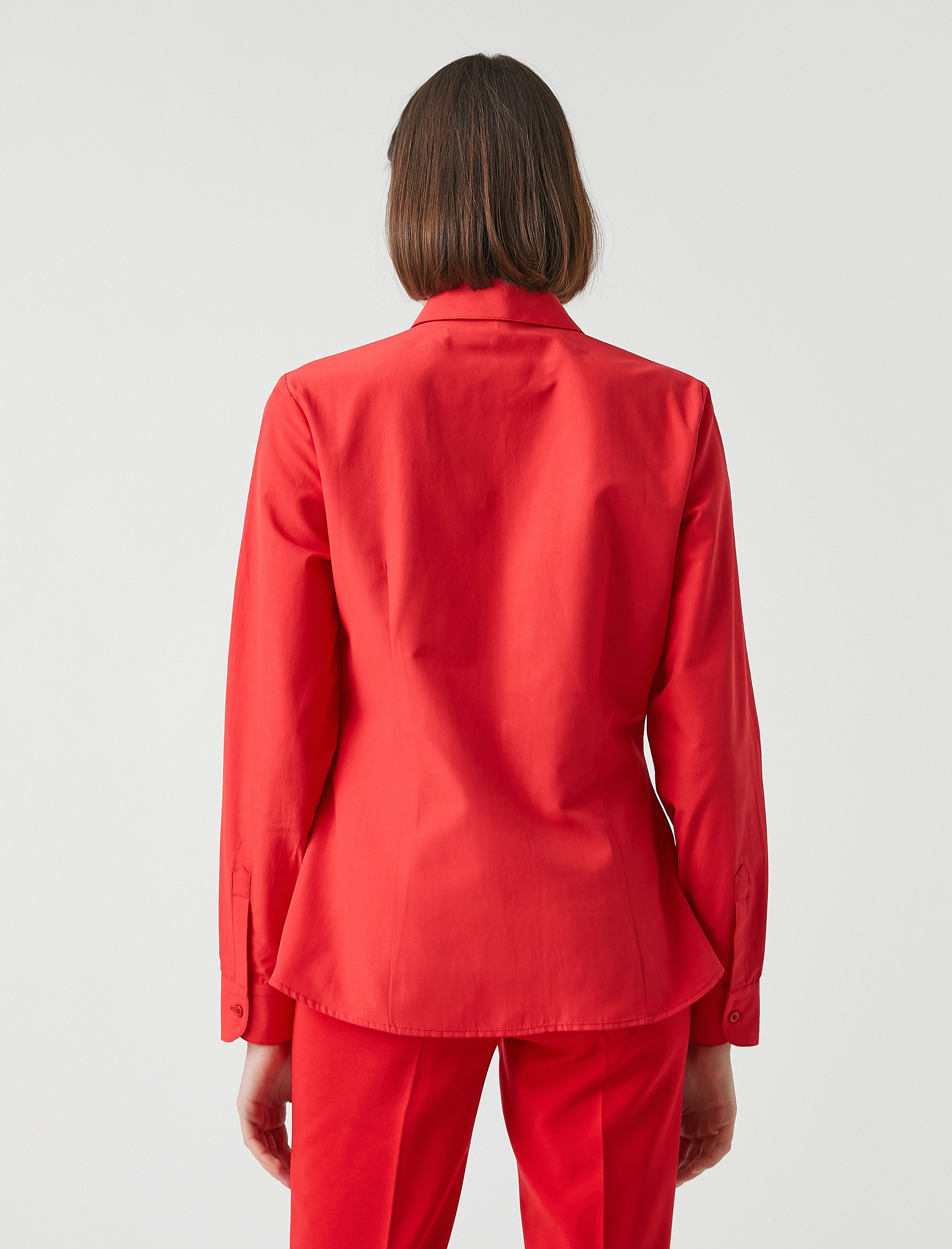   Düğmeli Gömlek Uzun Kollu