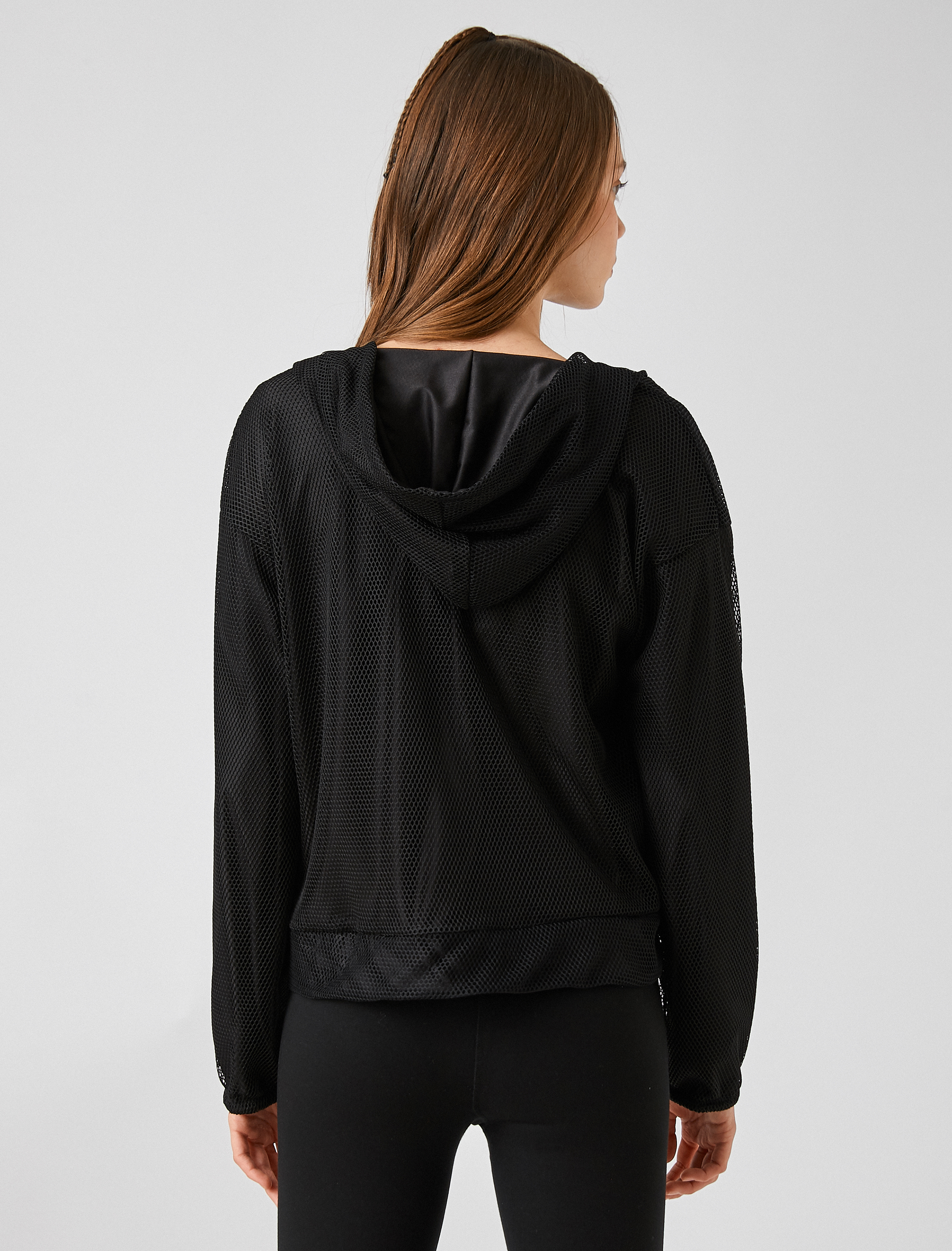   Fermuar Detaylı Spor Mont