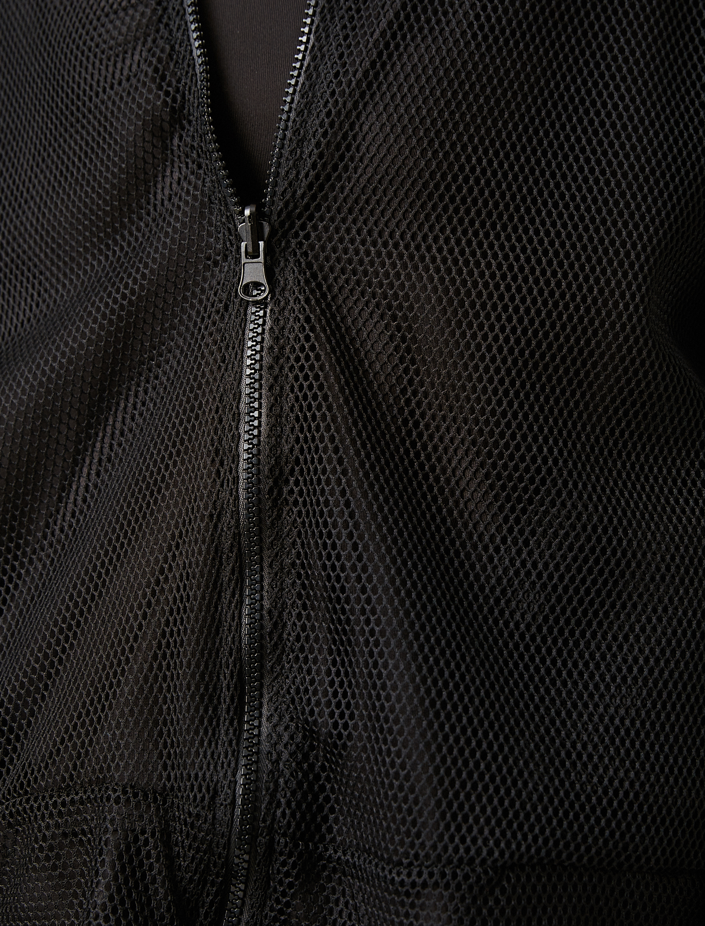   Fermuar Detaylı Spor Mont