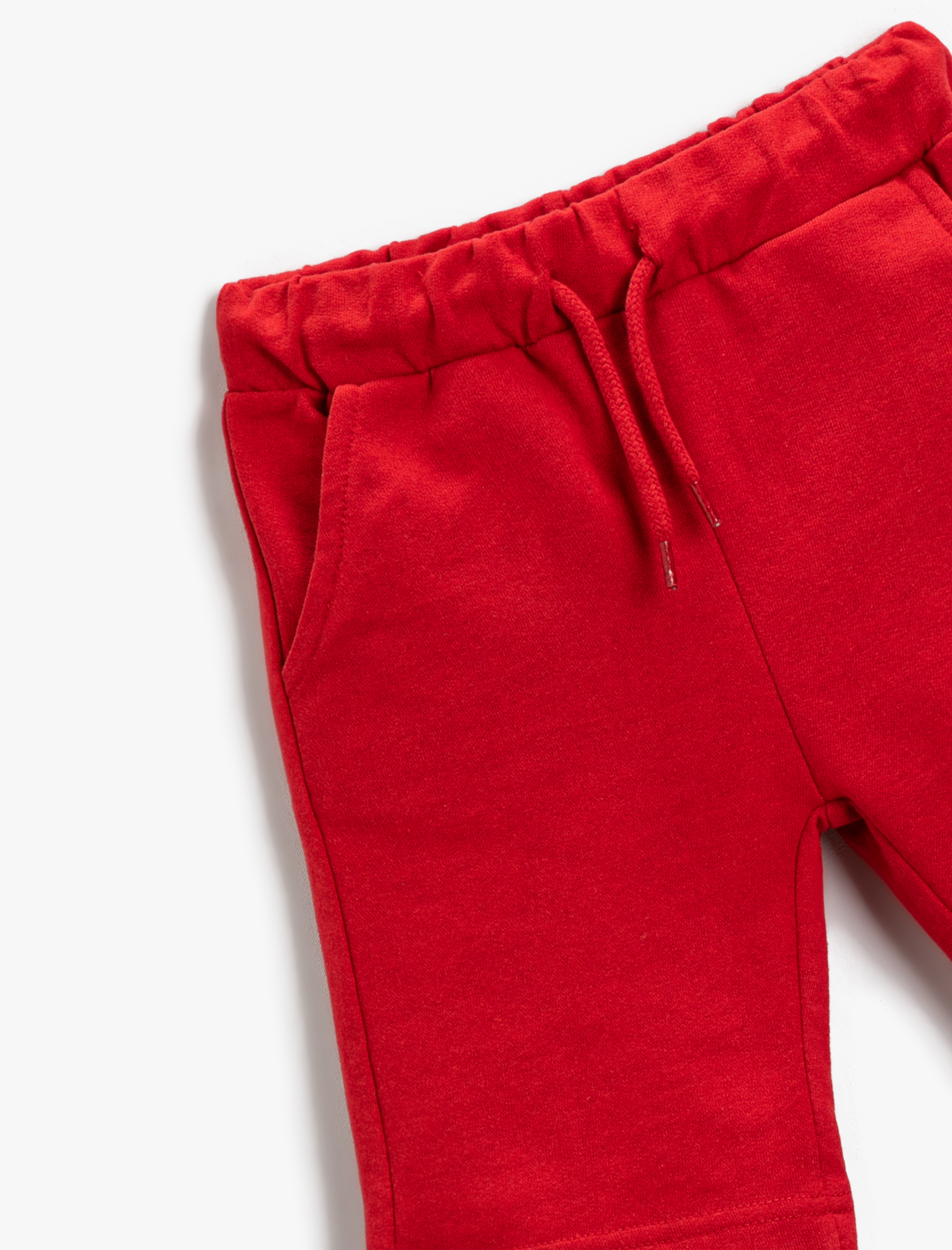  Erkek Çocuk Basic Şort Beli Bağcıklı Cepli