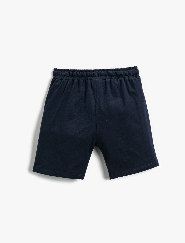 Erkek Çocuk Basic Şort Beli Bağcıklı