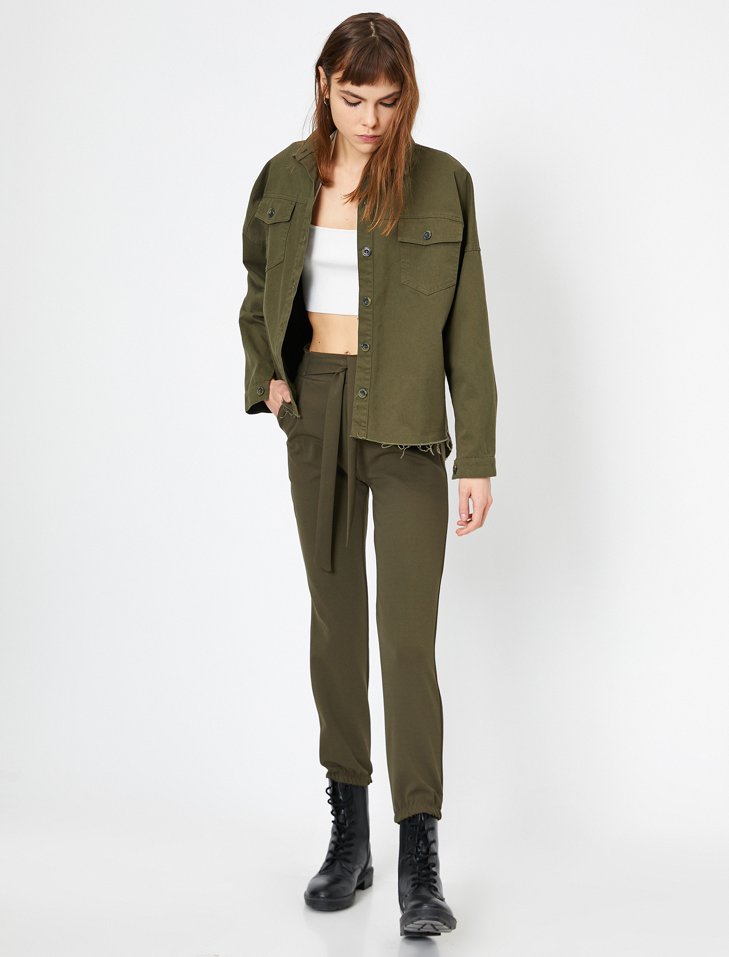 Beli Bağlamalı Pantolon