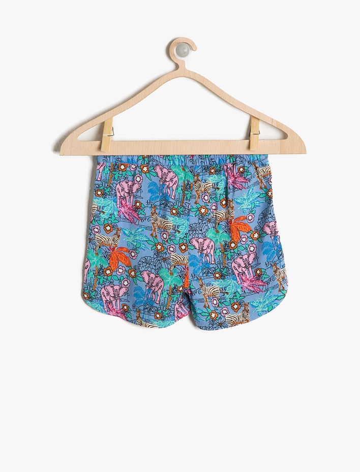 Kız Bebek Desenli Şort