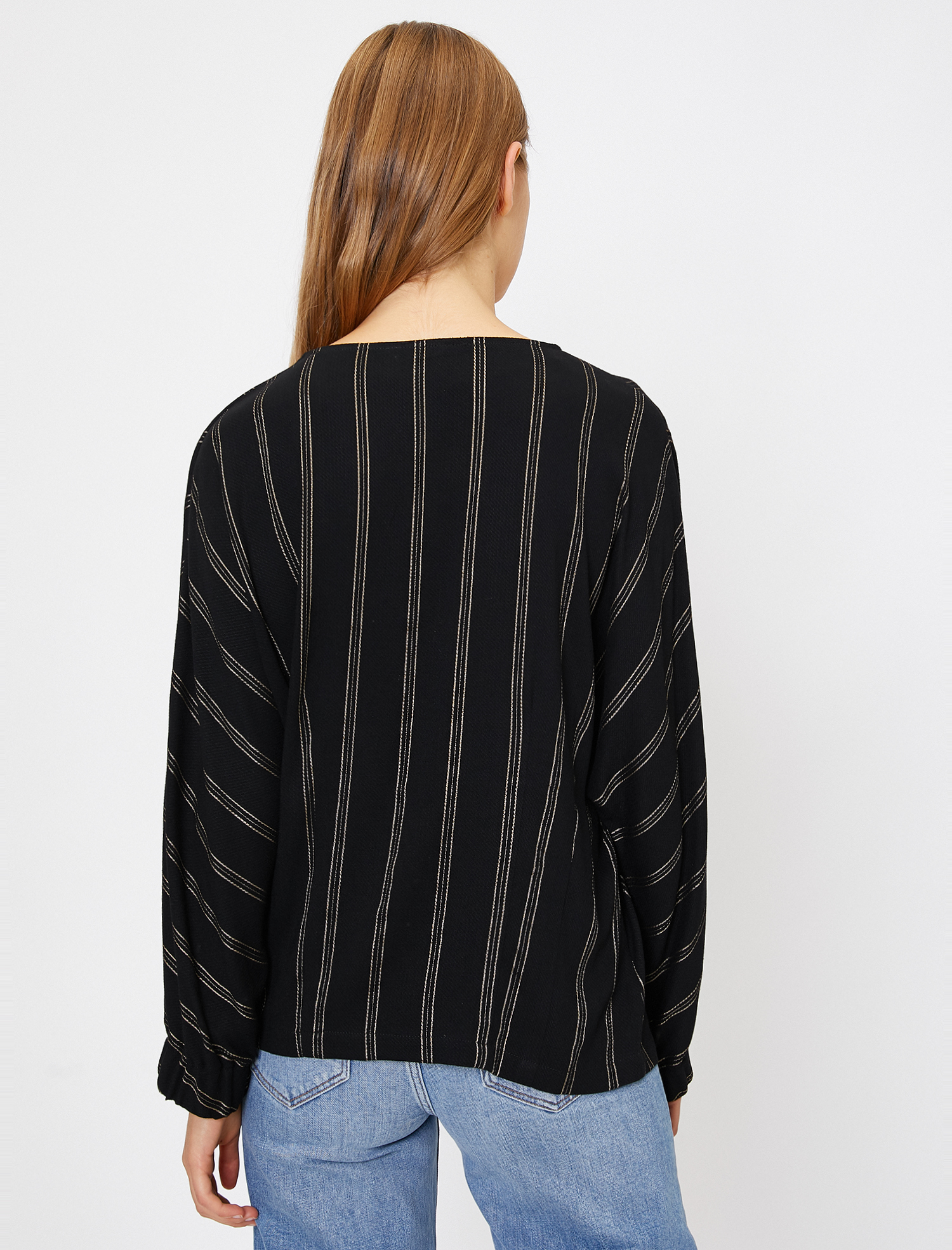   Çizgili Bluz