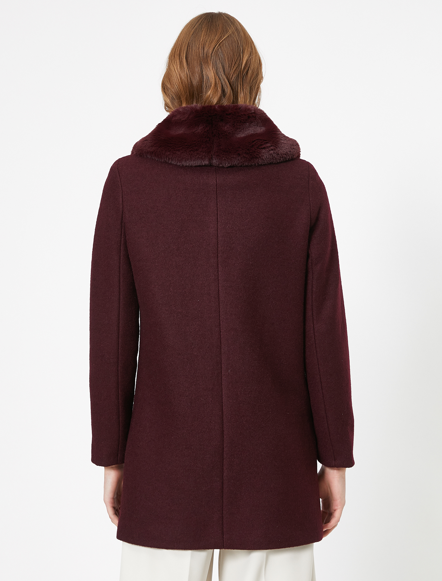   Suni Kürk Detaylı Kaban