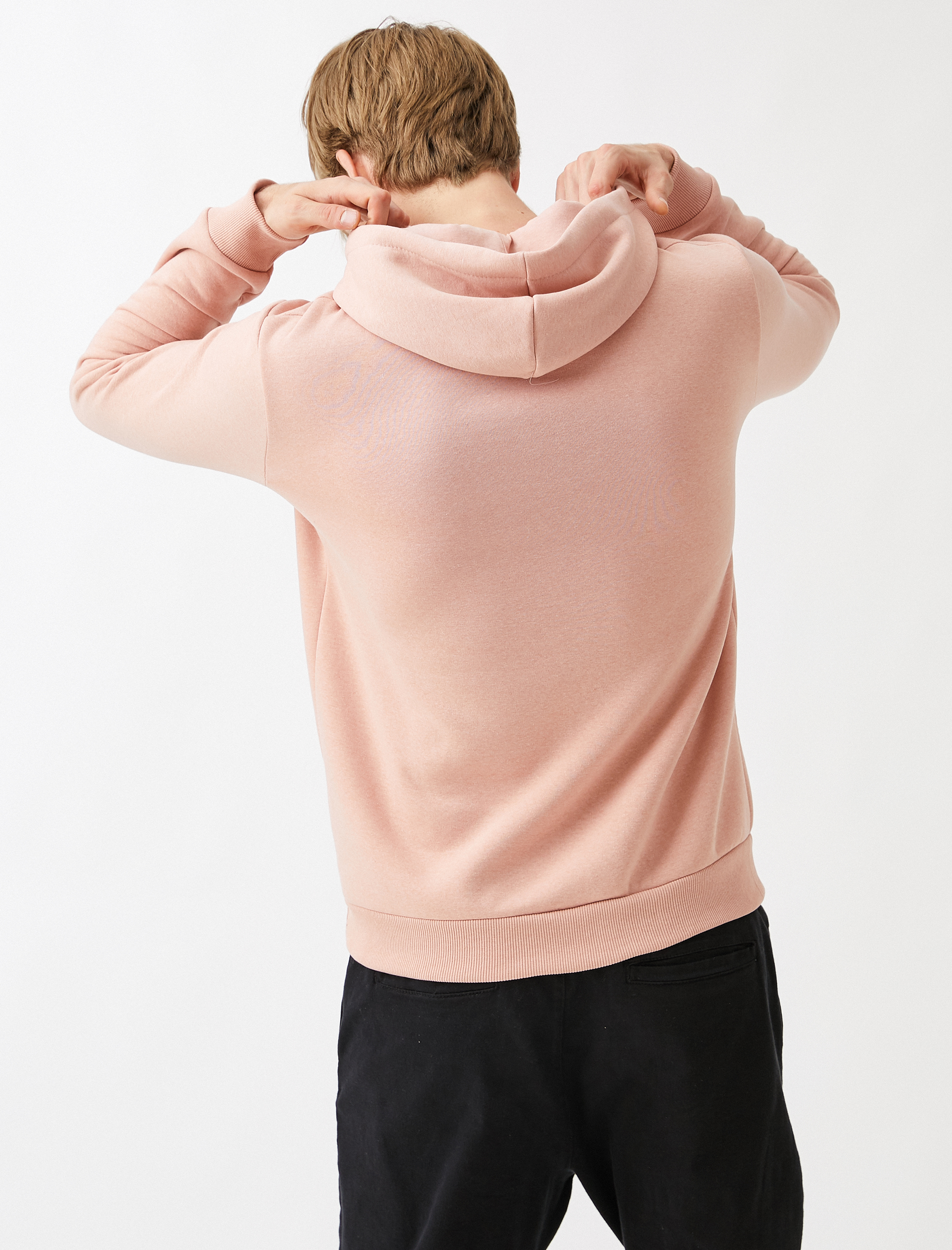   Kaplan Nakışlı Sweatshirt Kapüşonlu