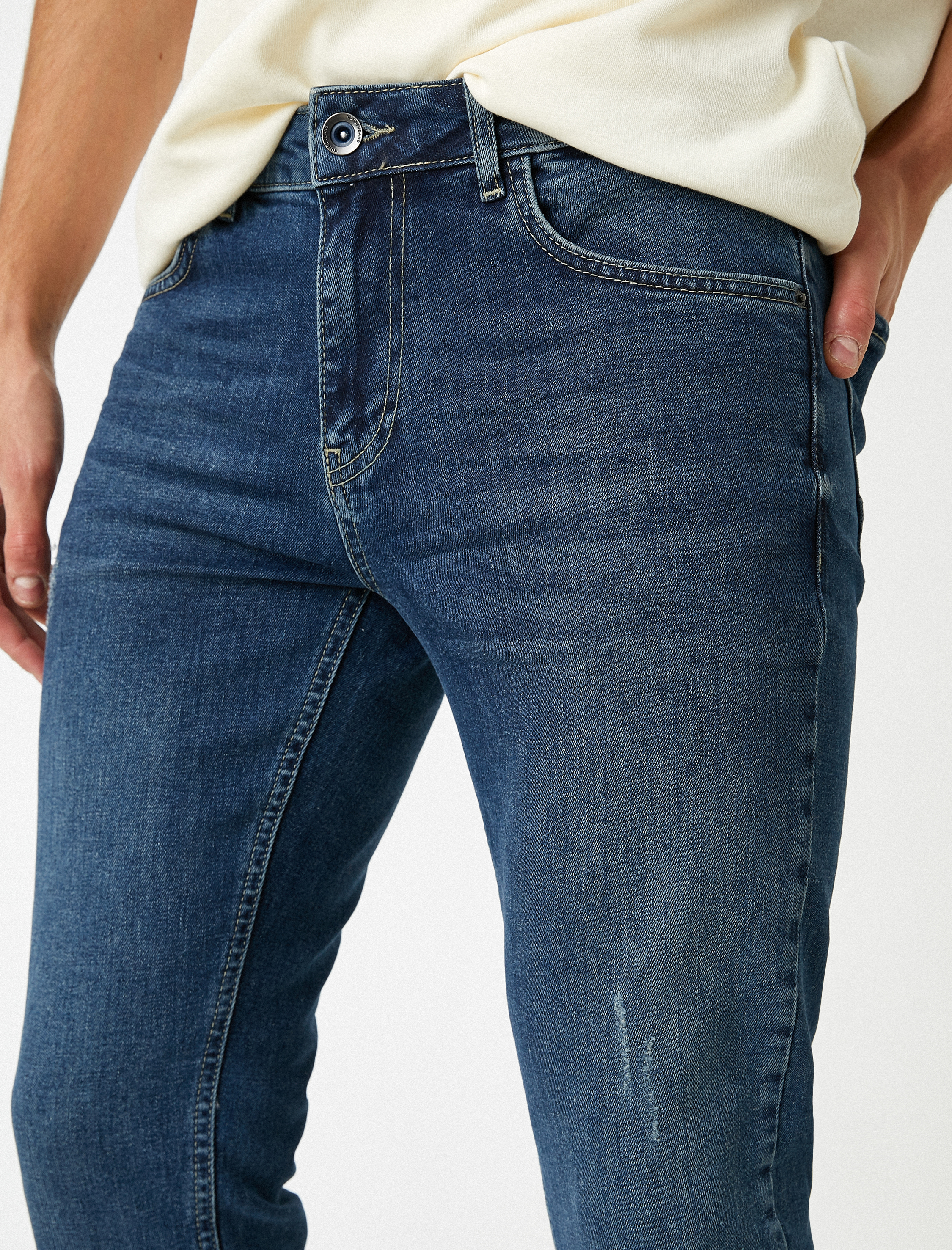   Skinny Fit Kot Pantolon - Michael Jean