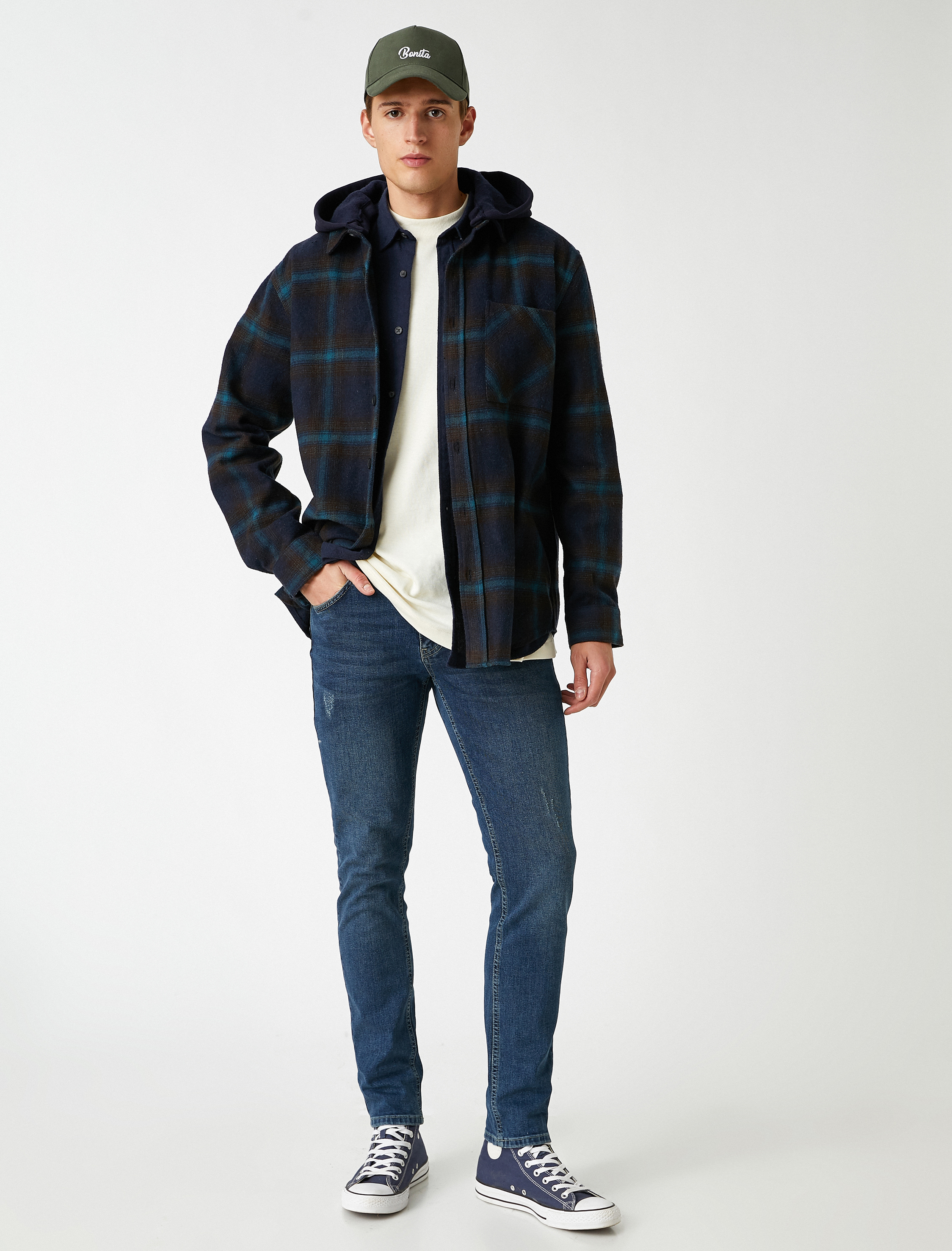   Skinny Fit Kot Pantolon - Michael Jean