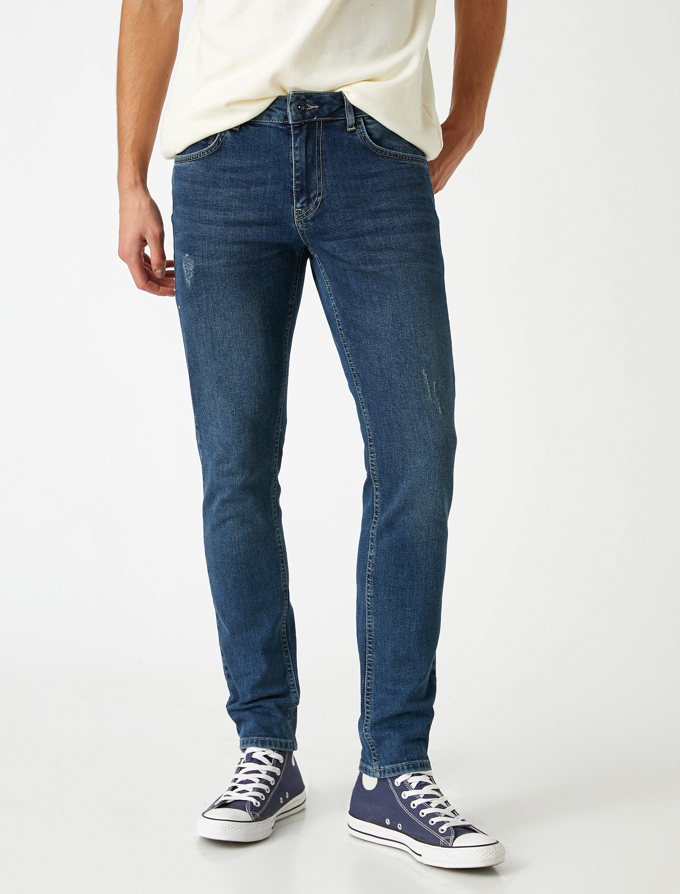   Skinny Fit Kot Pantolon - Michael Jean