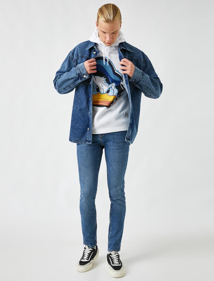   Skinny Fit Kot Pantolon - Michael Jean