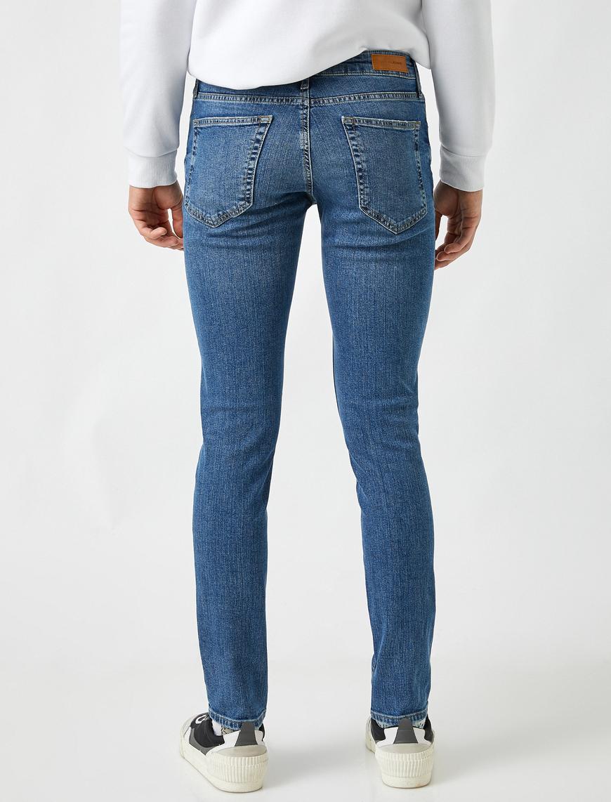   Skinny Fit Kot Pantolon - Michael Jean