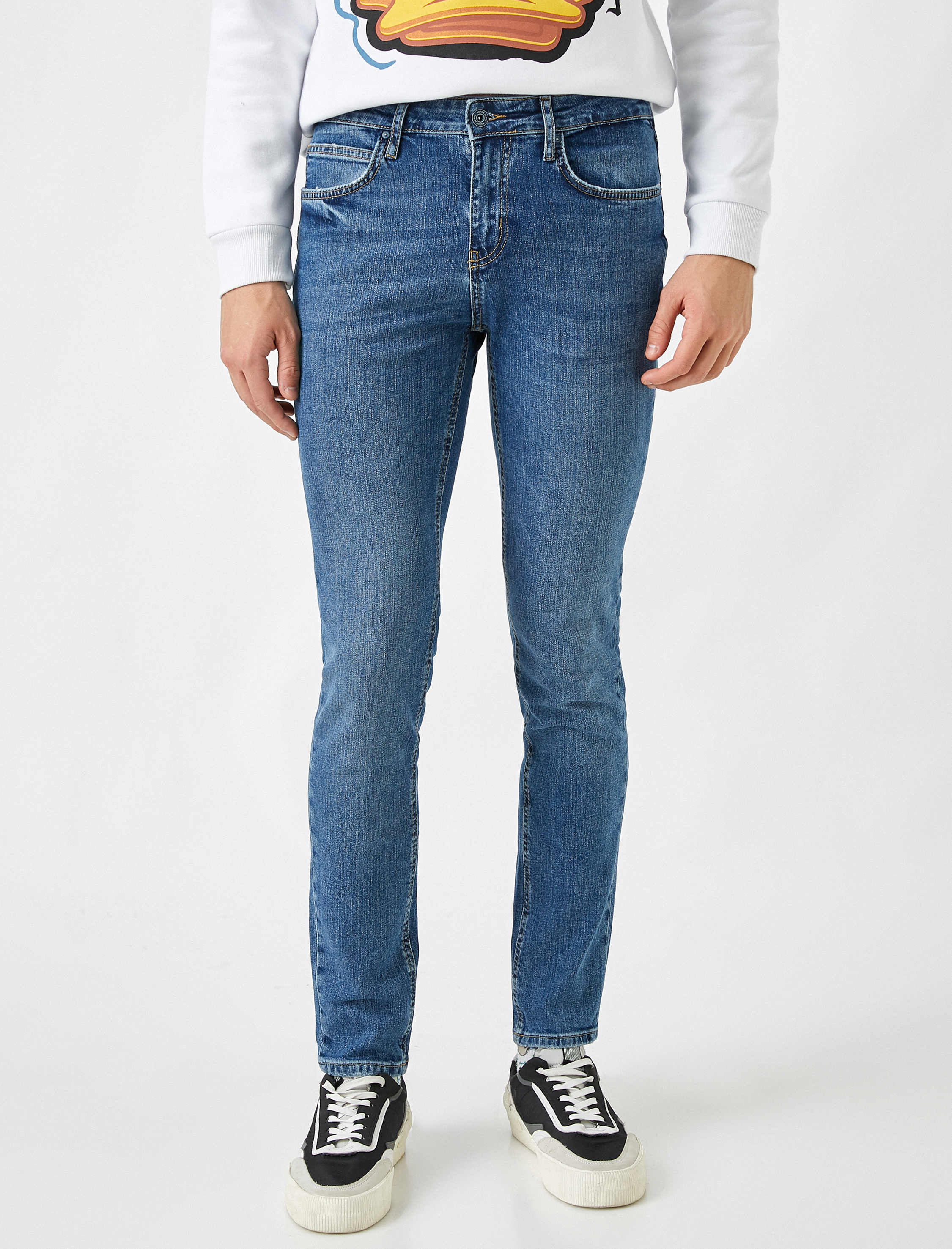 Skinny Fit Kot Pantolon - Michael Jean