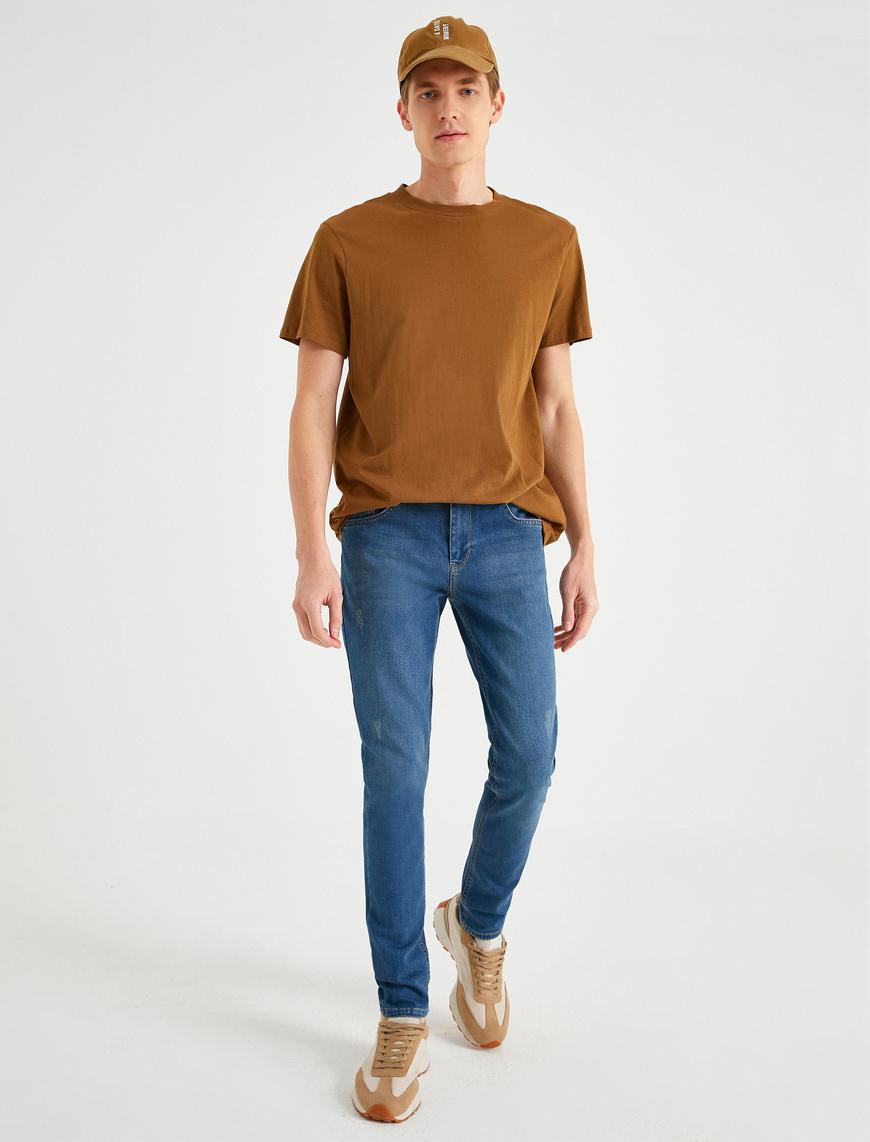   Skinny Fit Kot Pantolon - Michael Jean