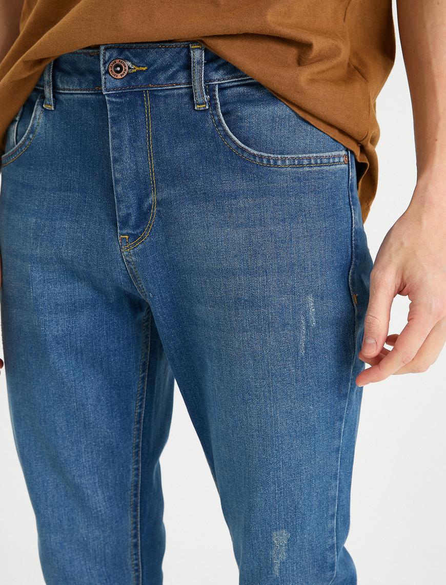   Skinny Fit Kot Pantolon - Michael Jean