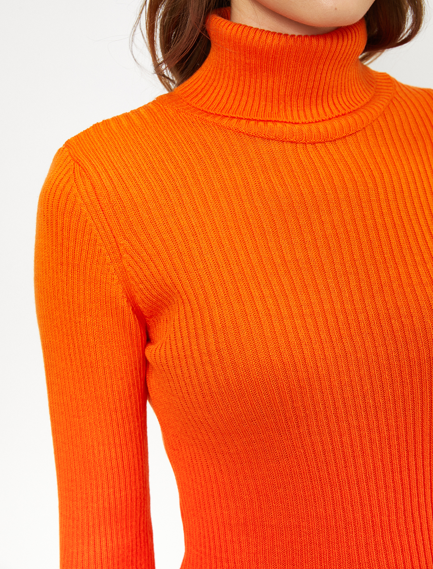   Boğazlı Triko Kazak