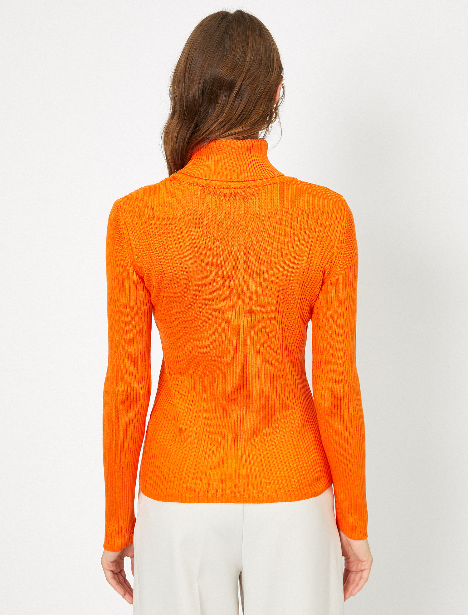   Boğazlı Triko Kazak