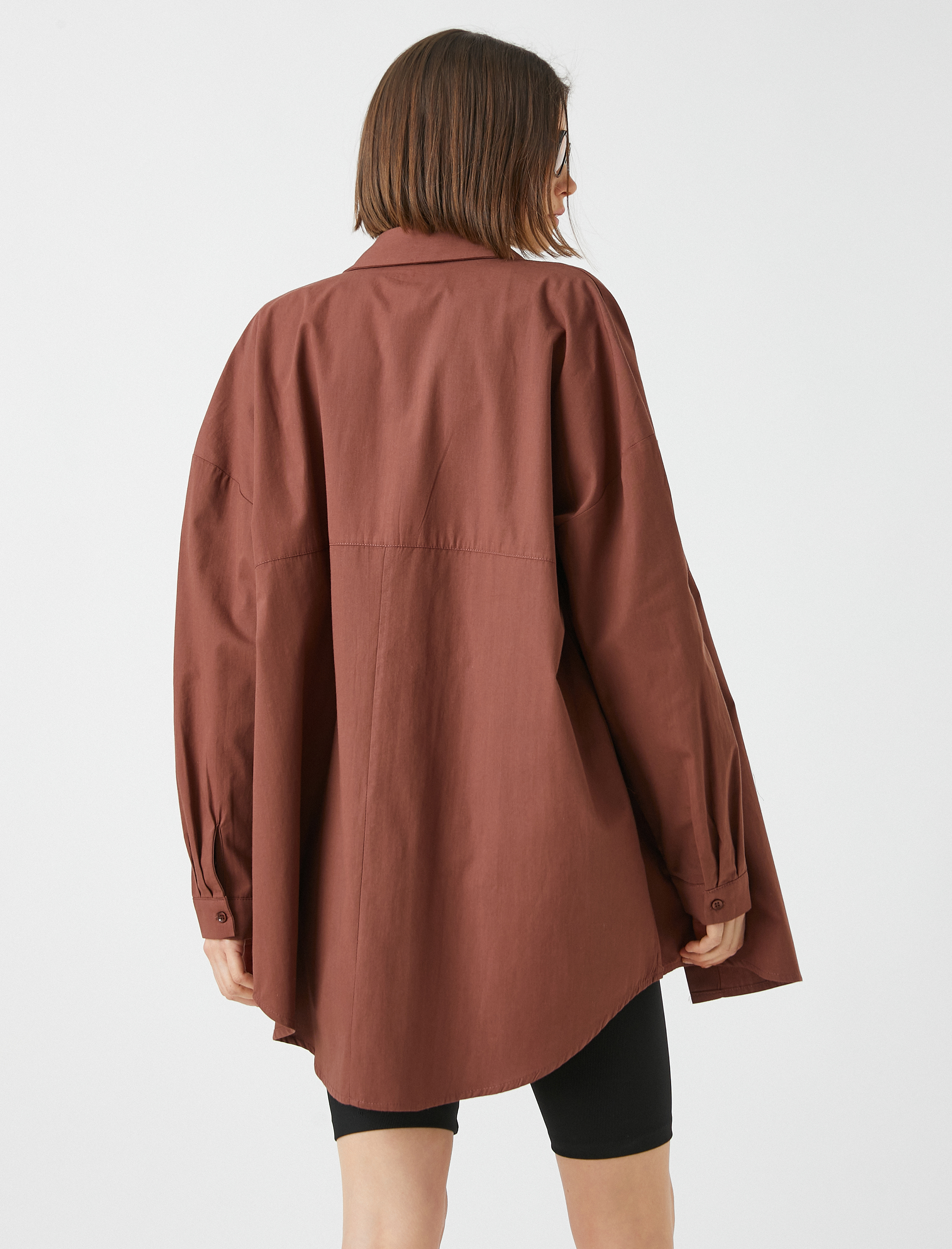   Oversize Poplin Gömlek