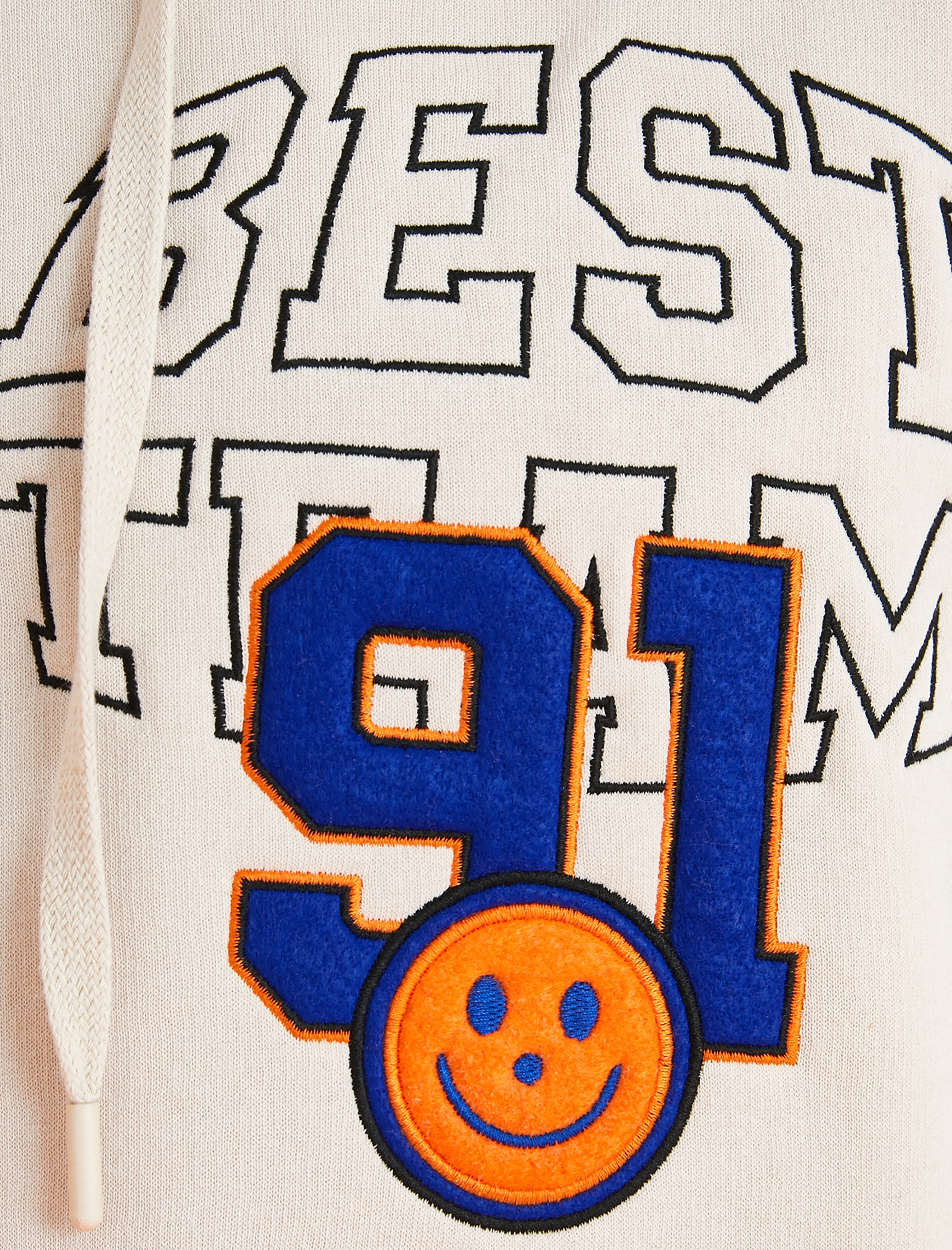   Kapüşonlu Baskılı Sweatshirt