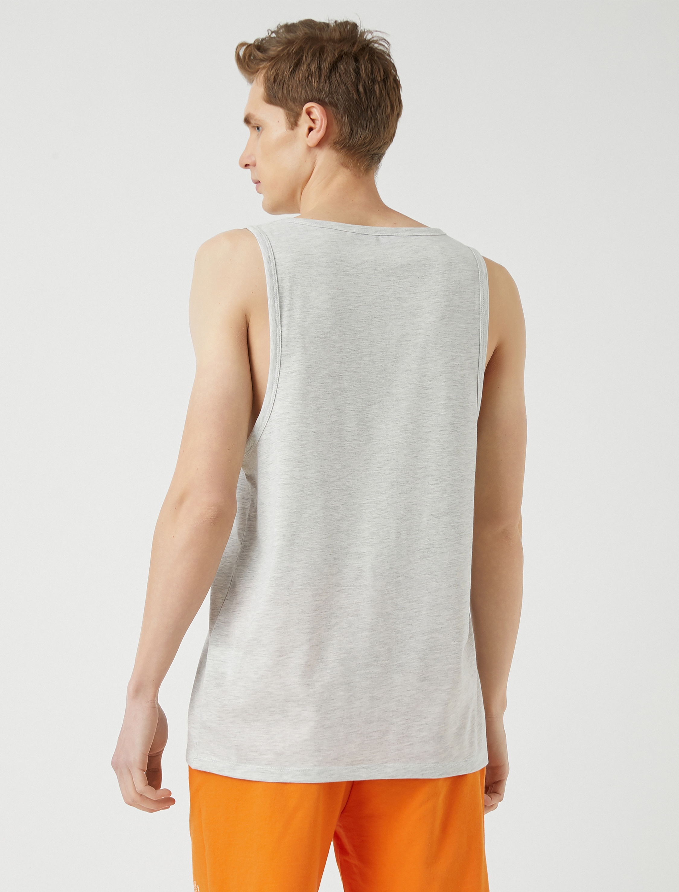 Sörf Baskılı Kolsuz Tişört