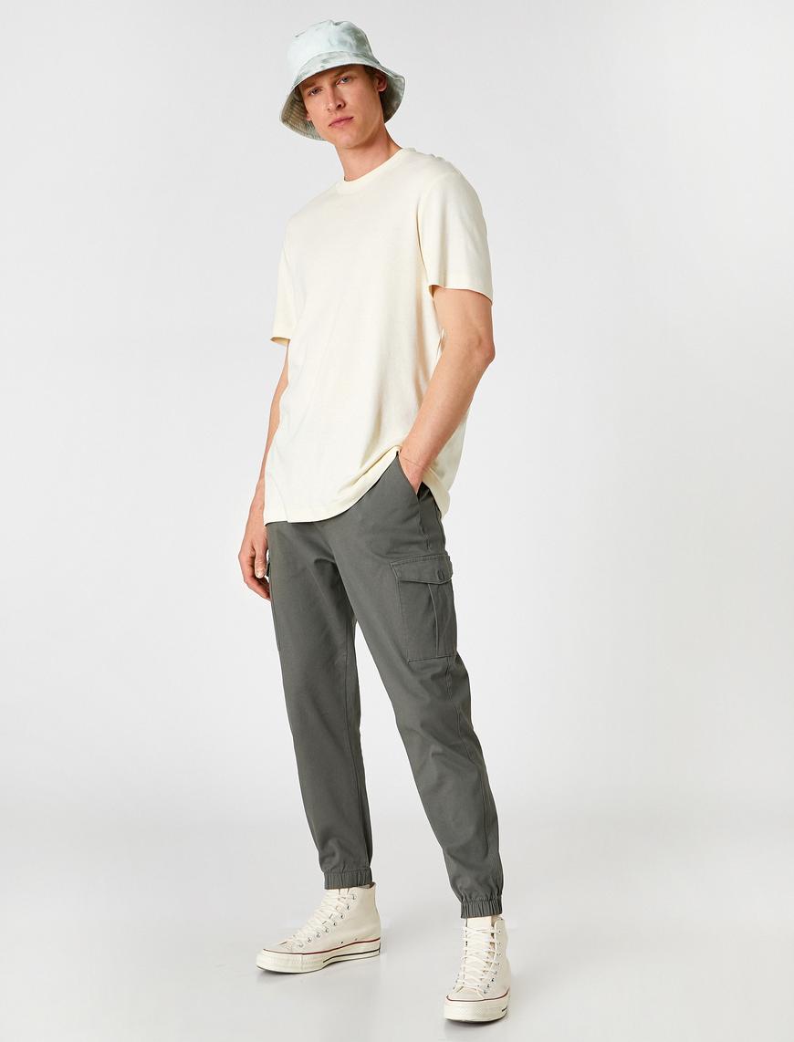   Tapered Fit Jogger Kargo Pantolon
