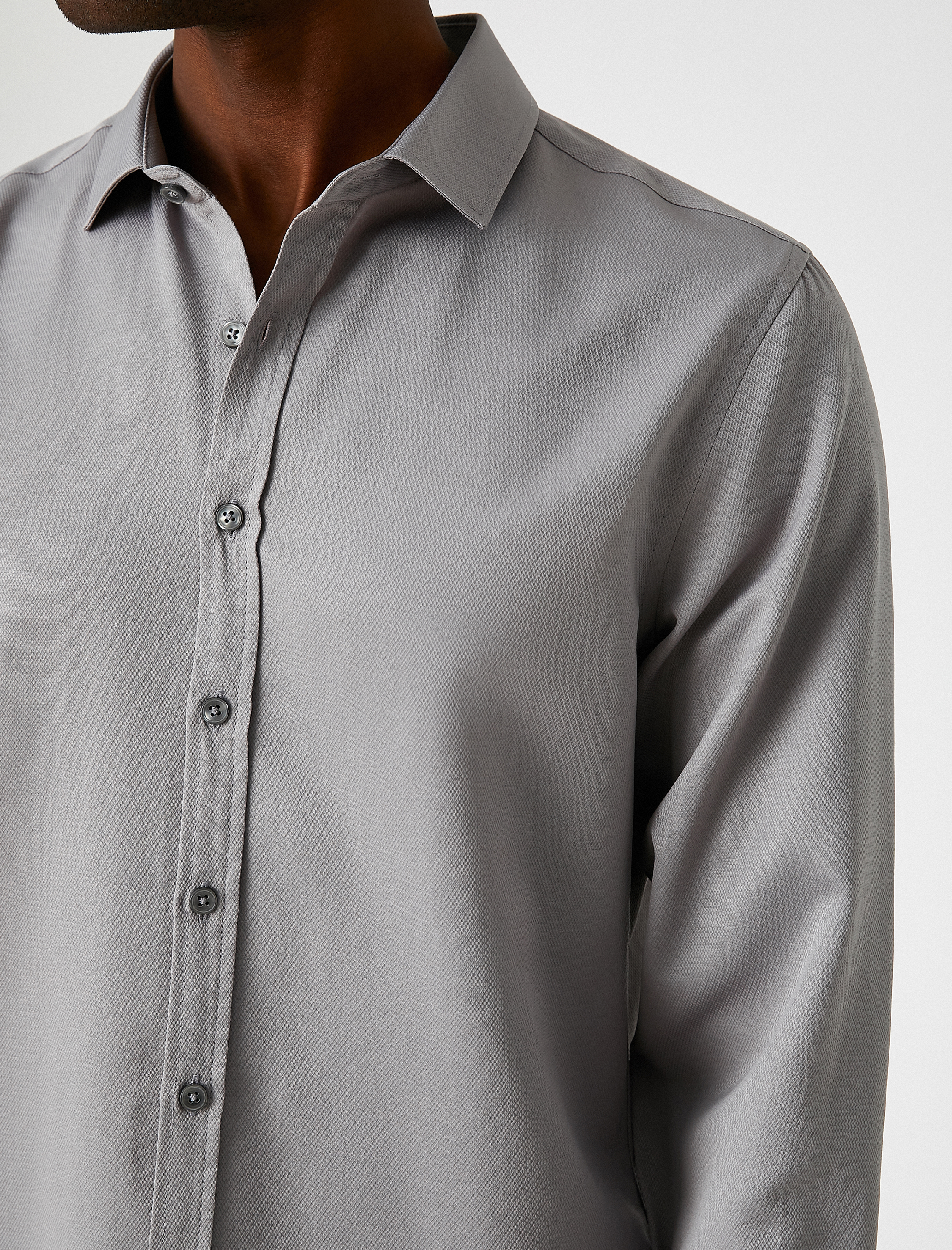   Spor Gömlek Slim Fit Non Iron