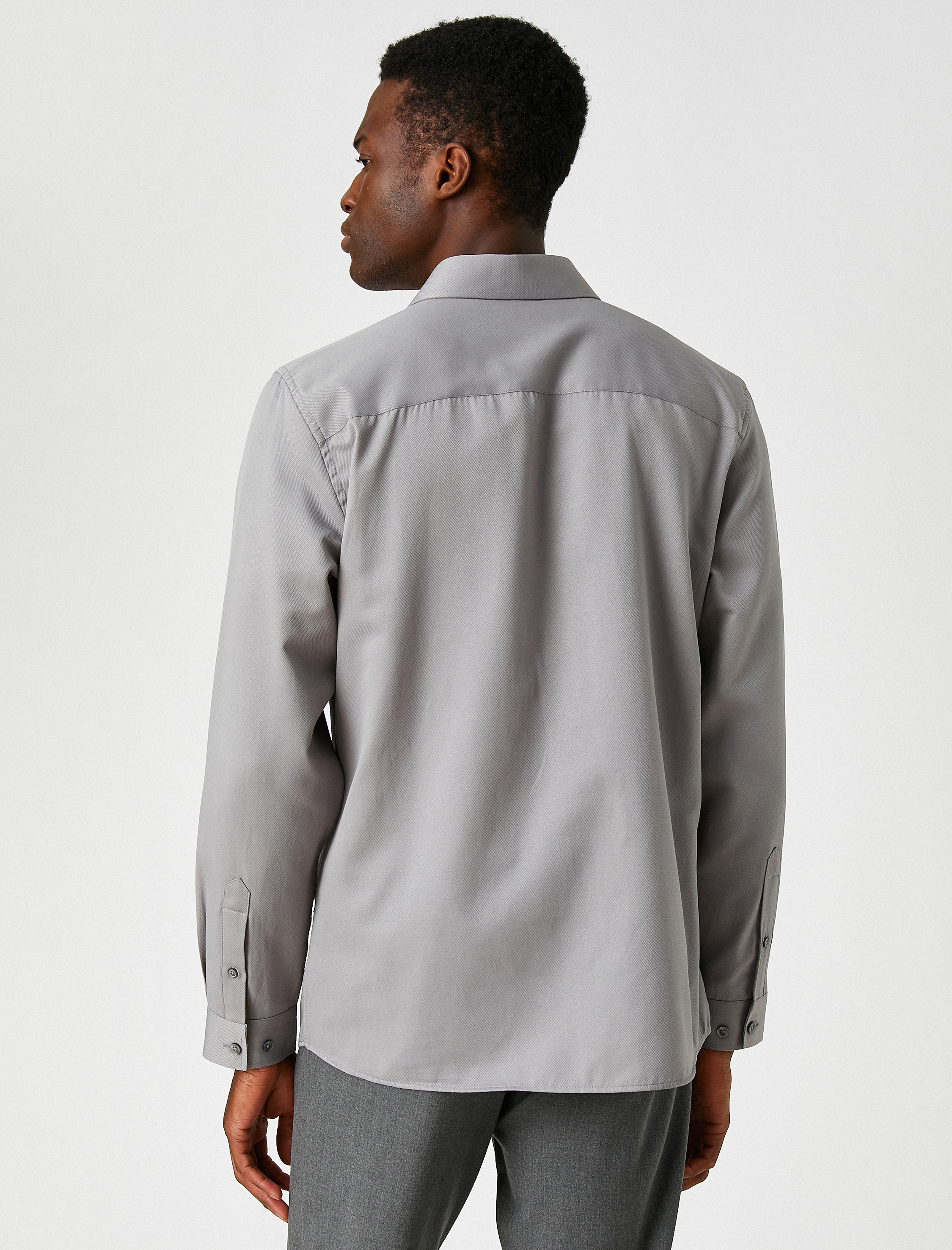   Spor Gömlek Slim Fit Non Iron