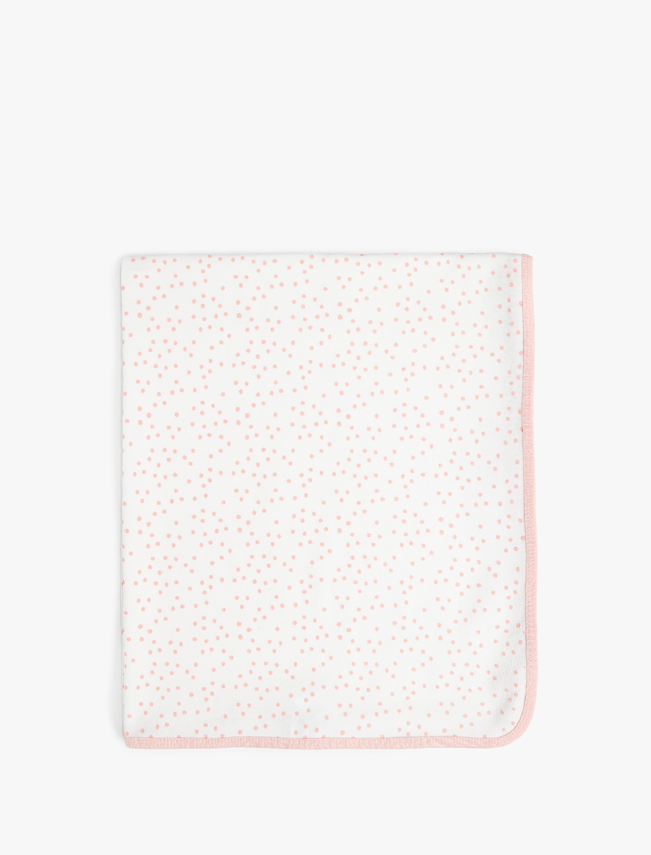  Kız Bebek Puantiyeli Bebek Battaniyesi Pamuklu