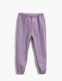 Basic Eşofman Altı Jogger Dokulu