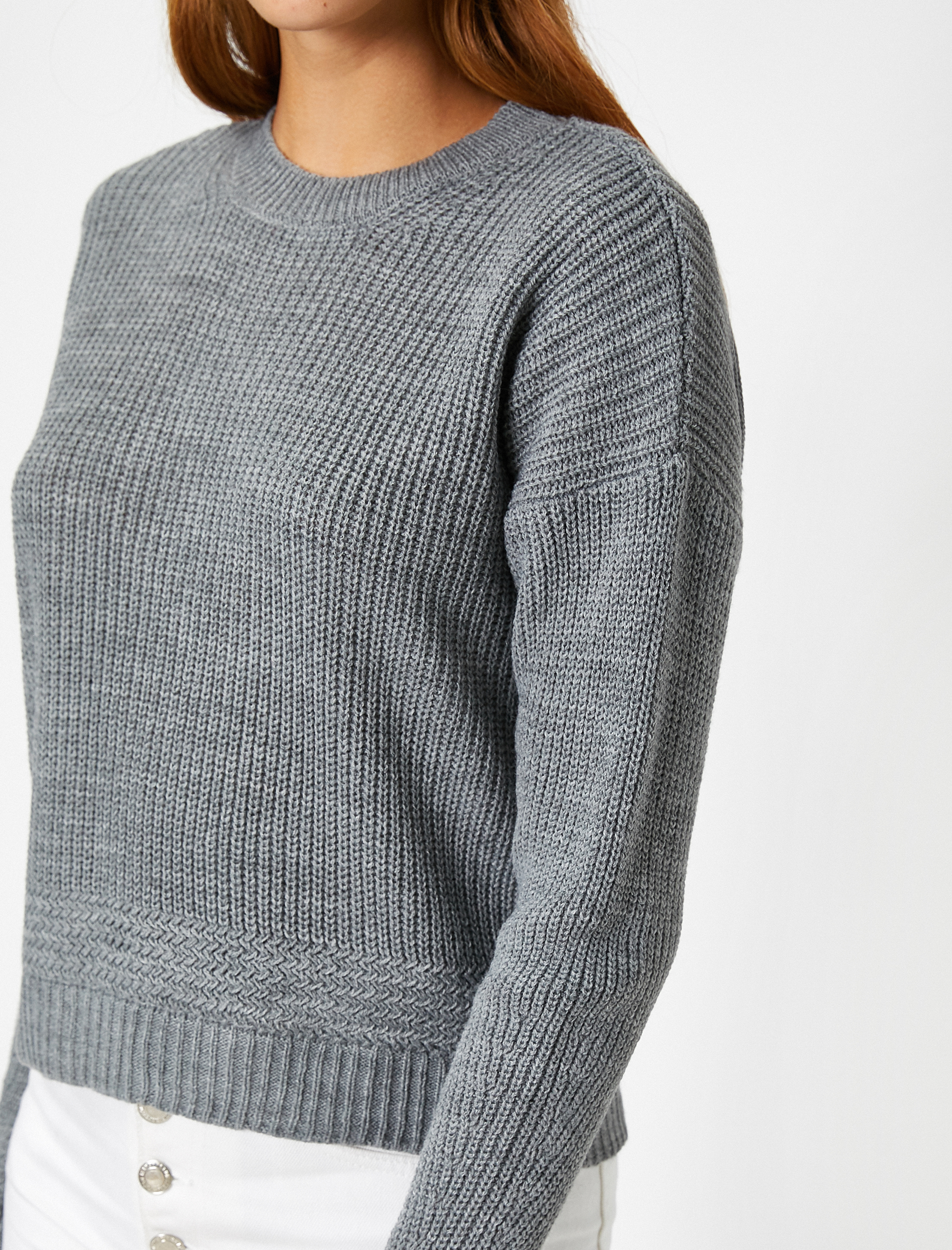   Uzun Kollu Triko Kazak