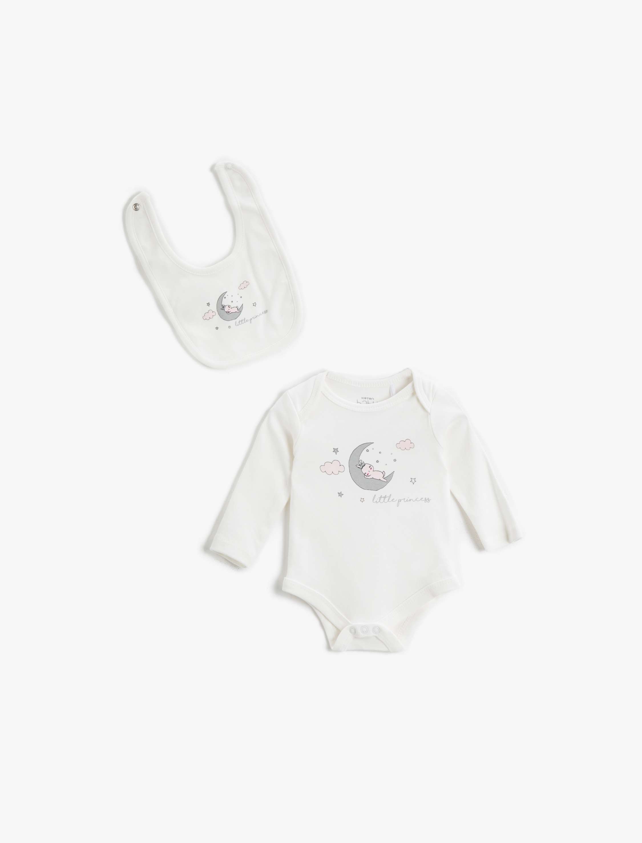  Kız Bebek Baskılı Takım Pamuklu