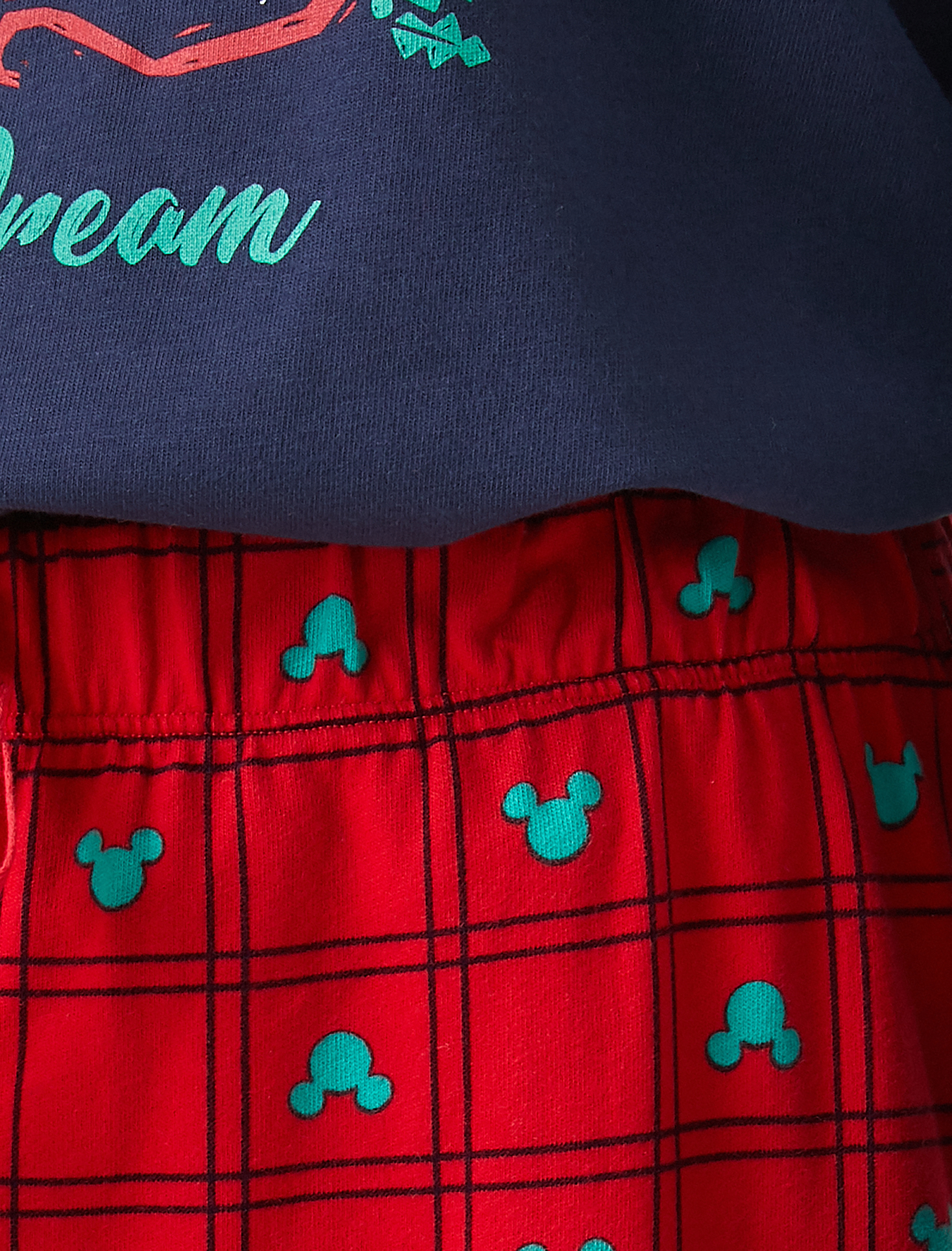   Mickey Mouse Lisanslı Pamuklu Pijama Takımı