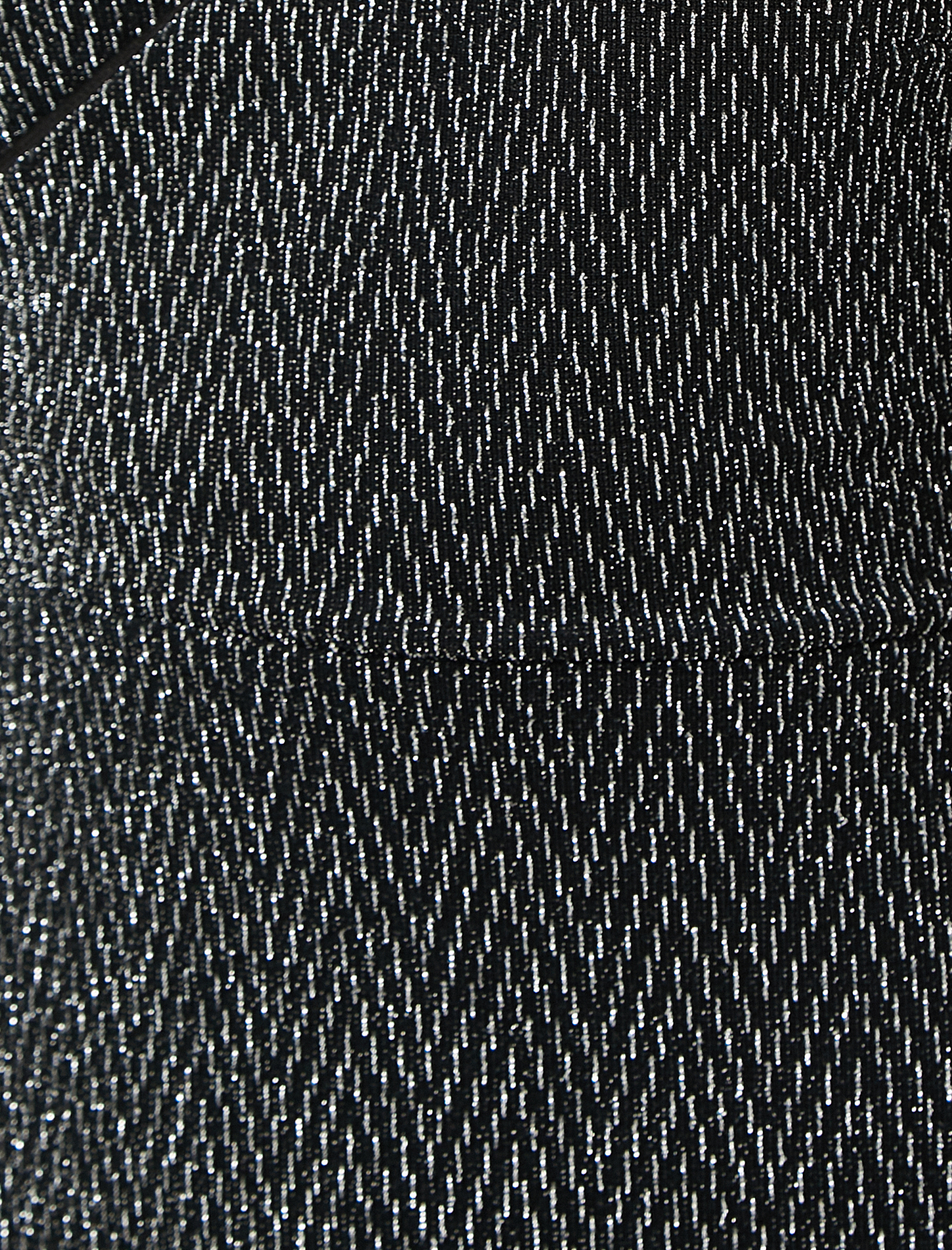   Simli Abiye Elbise V Yaka Uzun Kollu Mini