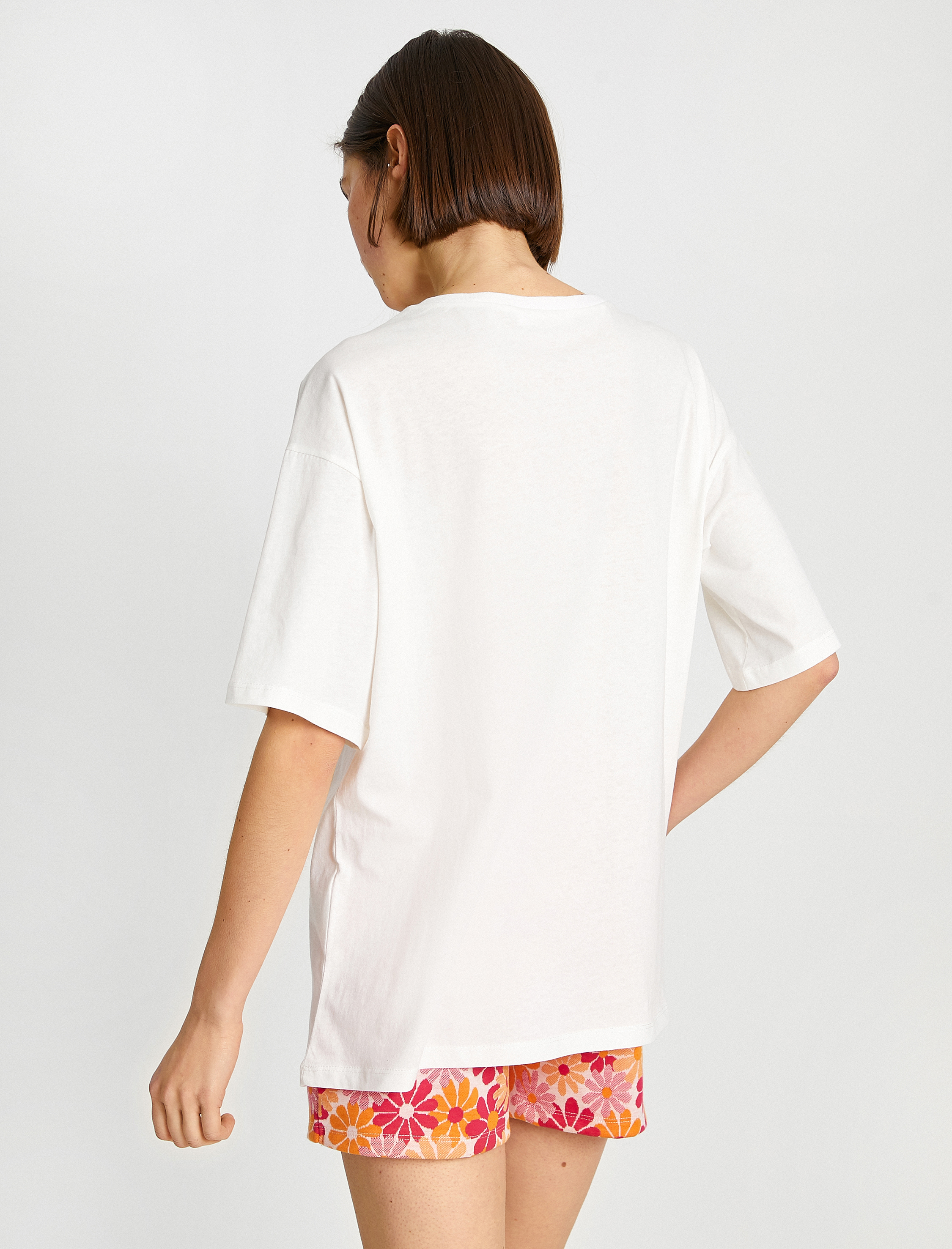   Oversize Kısa Kollu Tişört