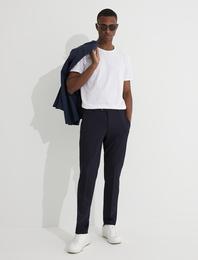 Basic Chino Pantolon Düğmeli