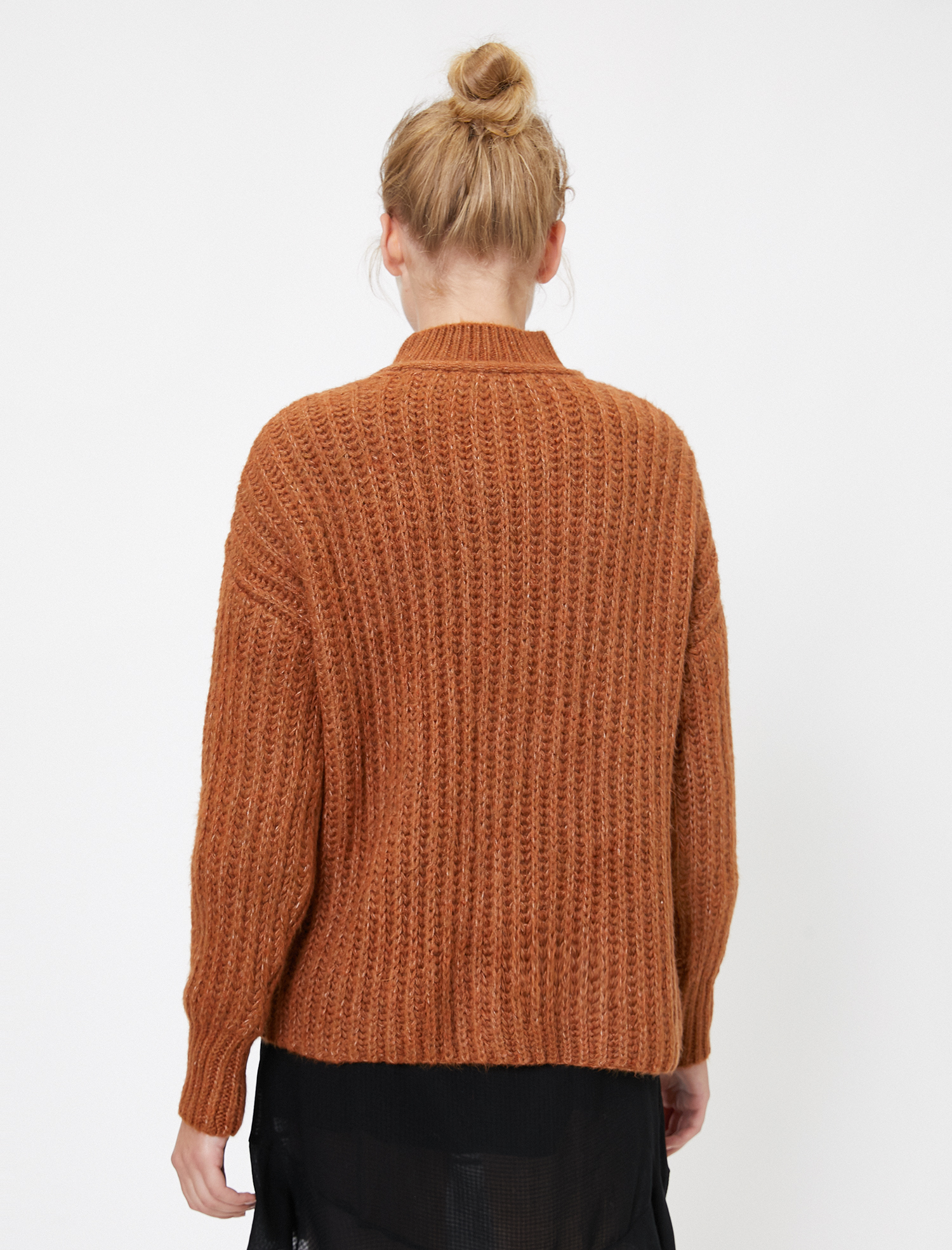   Örgülü Triko Kazak