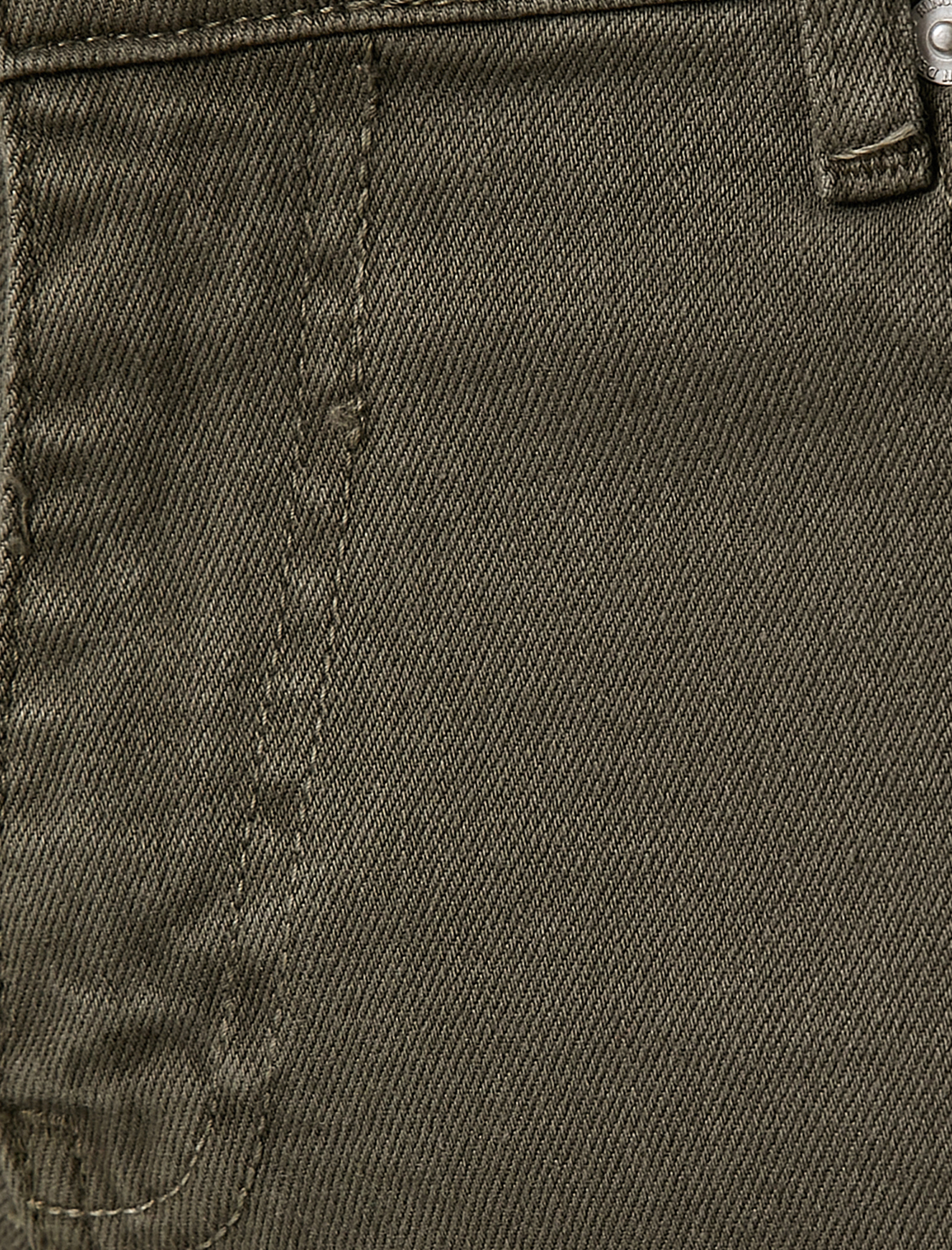   Basic Dokuma Pantolon Düğme Detaylı 5 Cepli