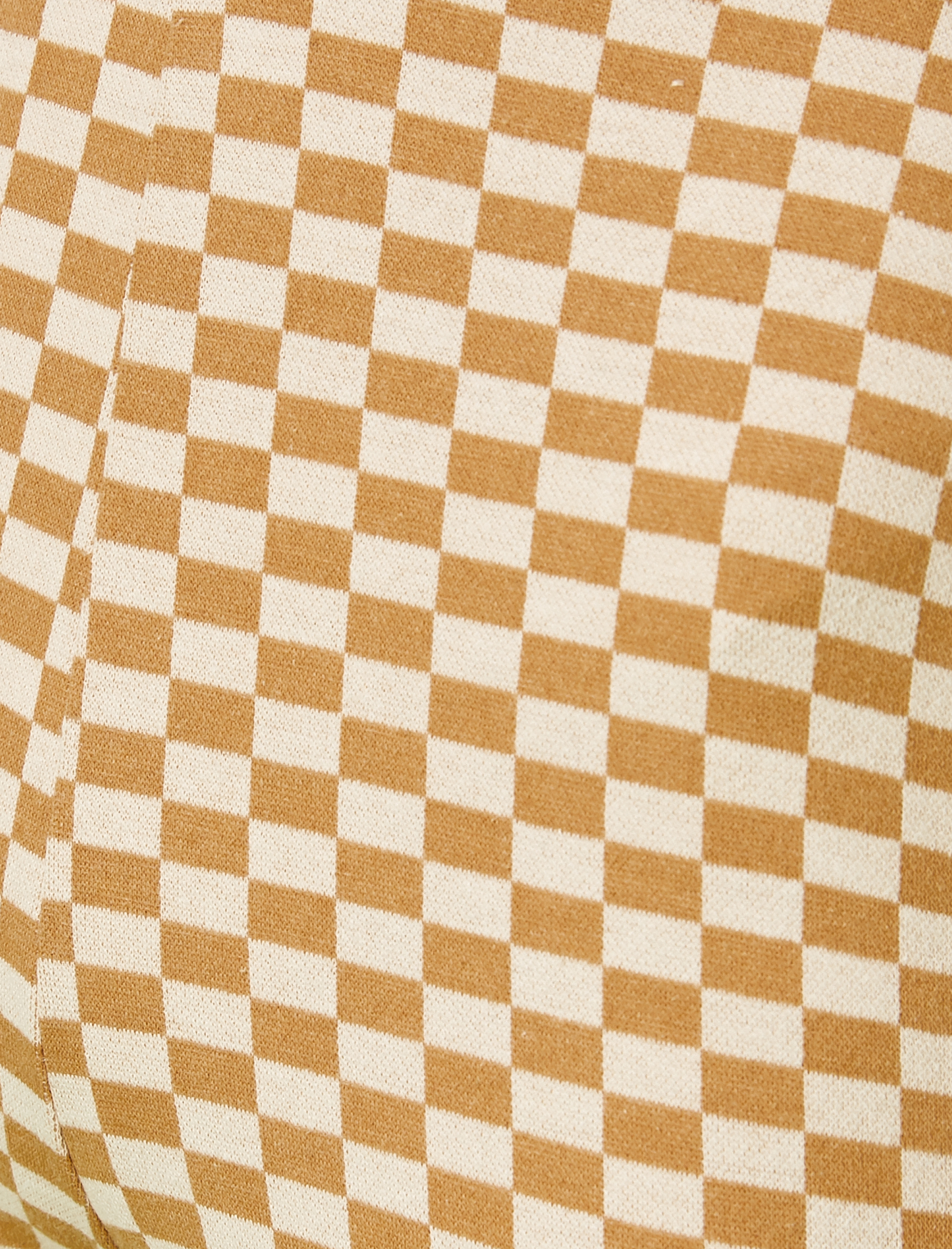   Kareli İspanyol Paça Pantolon