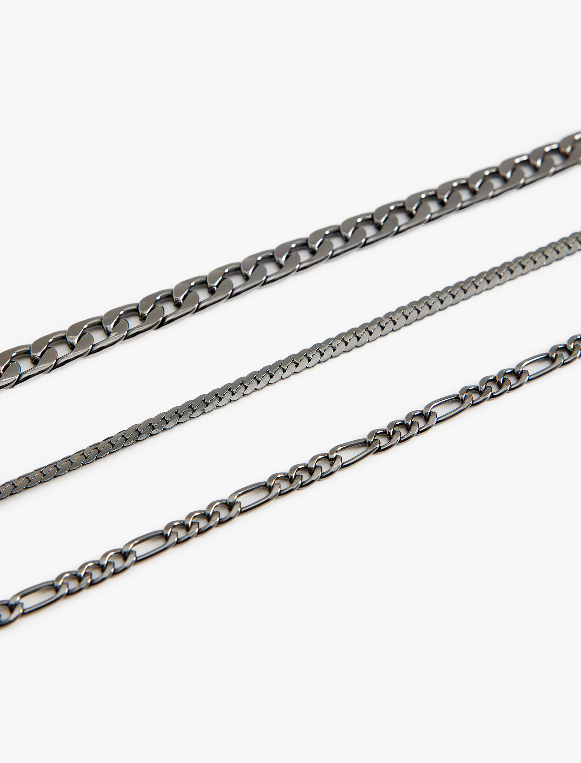  Erkek Zincir Bileklik Seti 3'lü