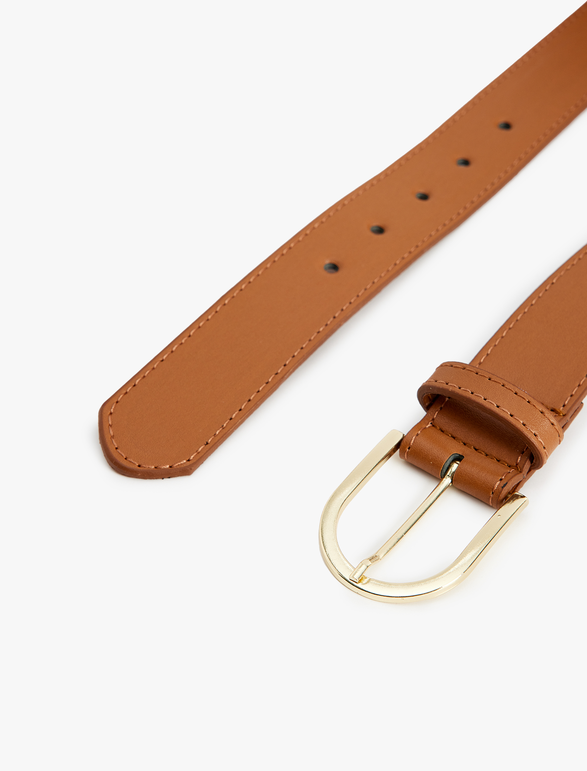  Kadın Kemer Suni Deri Metal Toka Detaylı