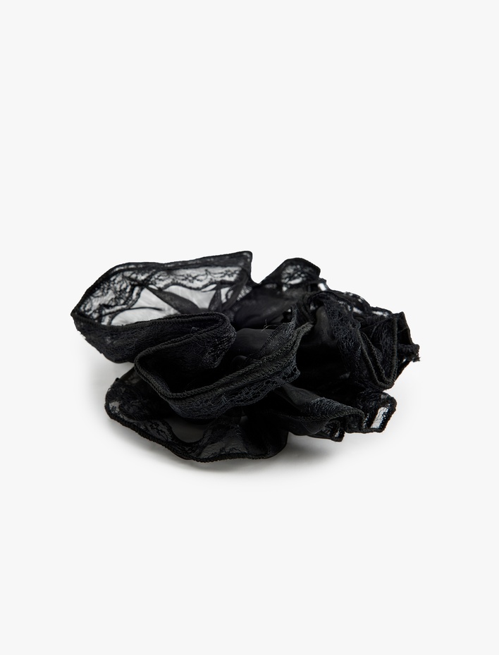 Kadın Tüllü Lastik Toka